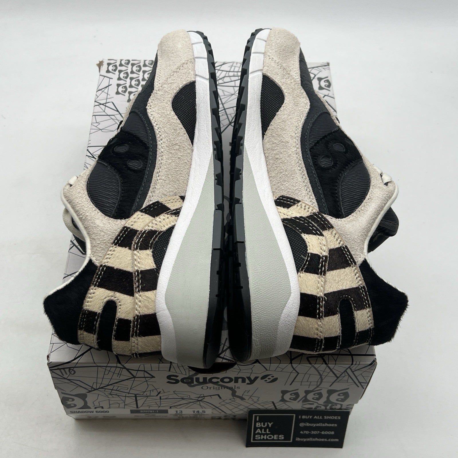 Size 13 - Saucony Shadow 6000 Good Manner Raccoon (S70781-1)