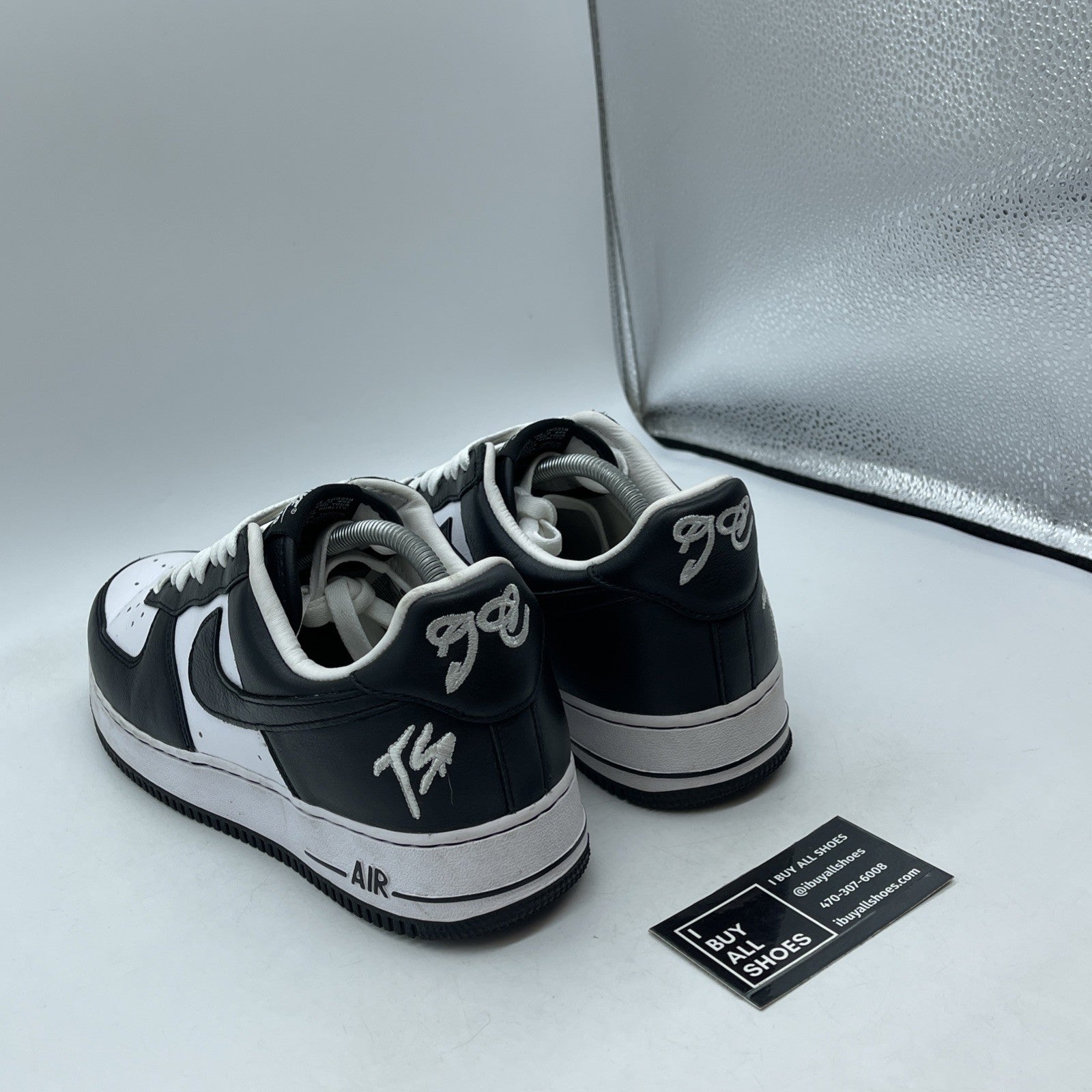 Size 10 - Air Force 1 Low Quick Strike Terror Squad Black White (FJ5756-100)