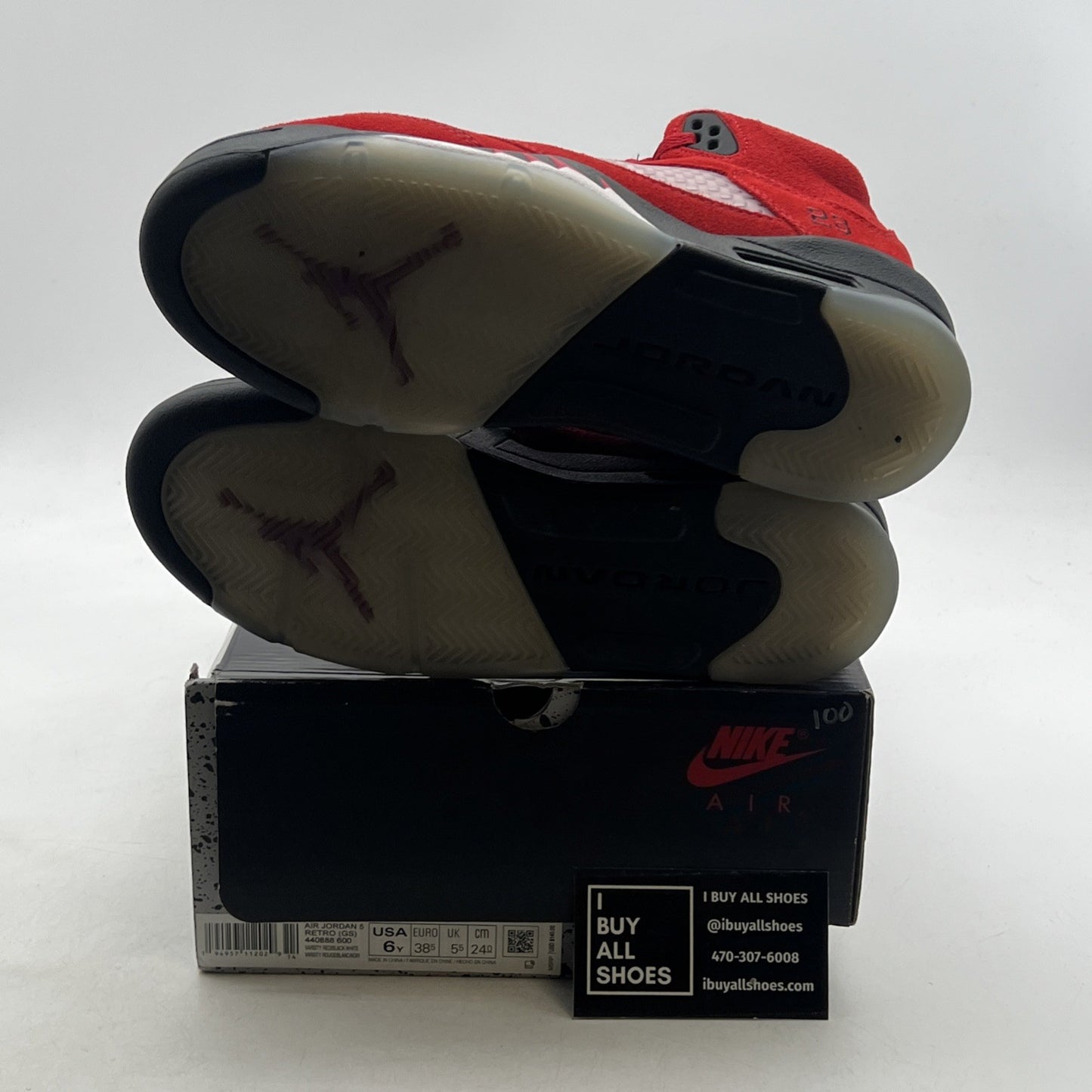 Size 6Y - Air Jordan 5 Retro Mid Raging Bull (440888-600)