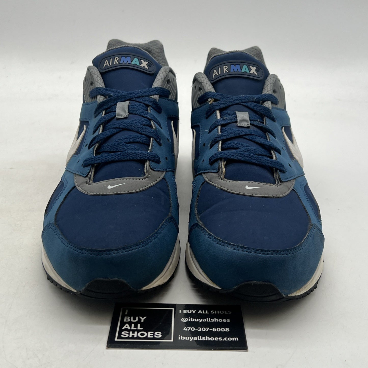Size 13 - NIKE AIR MAX IVO Ocean Fog Blue Sneaker Mens (580520-414)