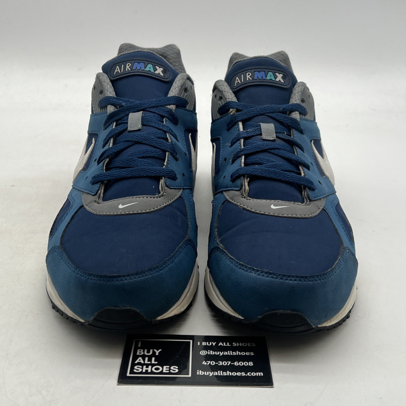 Size 13 - NIKE AIR MAX IVO Ocean Fog Blue Sneaker Mens (580520-414)
