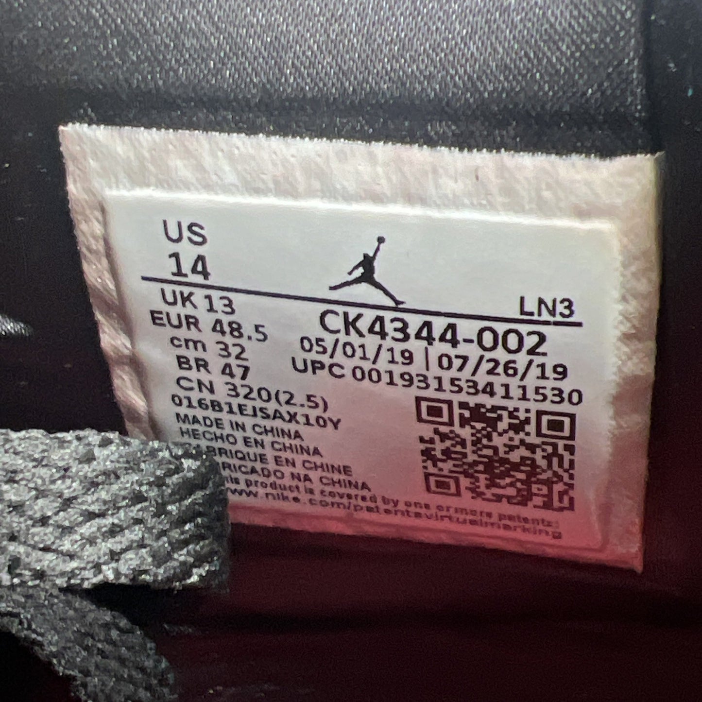Size 14 - Air Jordan 3 Retro SE Animal Instinct (CK4344-002)