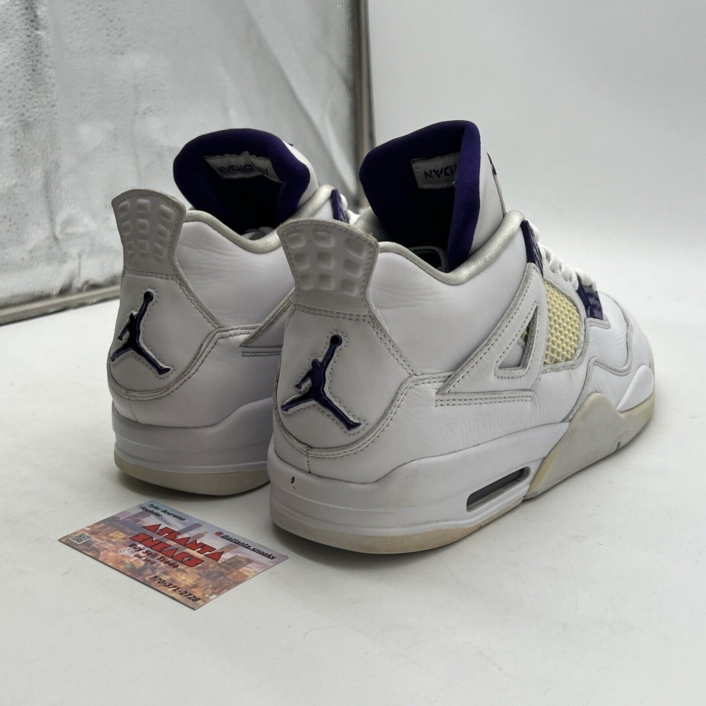 Size 10.5 - Jordan 4 Retro Mid Purple Metallic (CT8527-115)