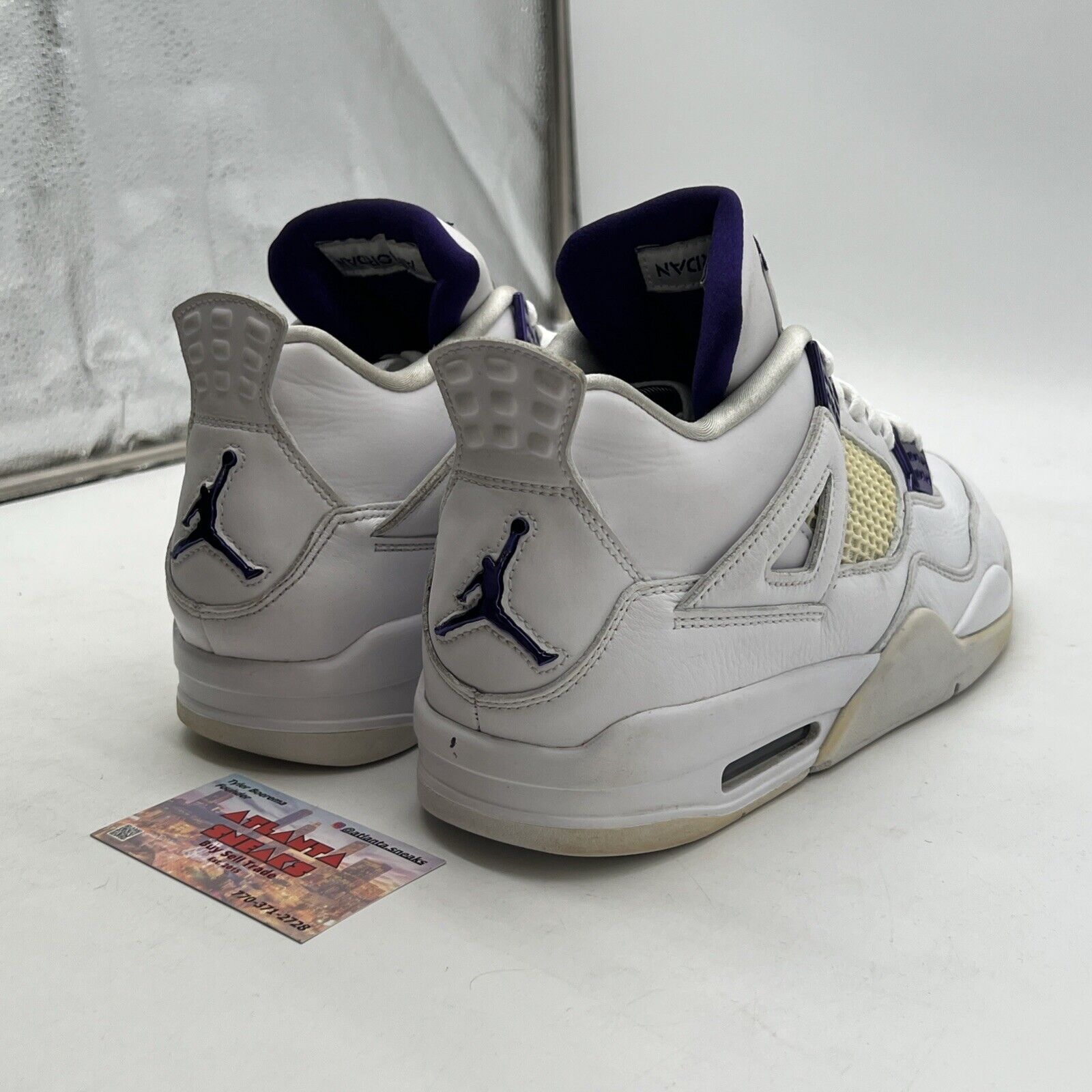 Size 10.5 - Jordan 4 Retro Mid Purple Metallic (CT8527-115)