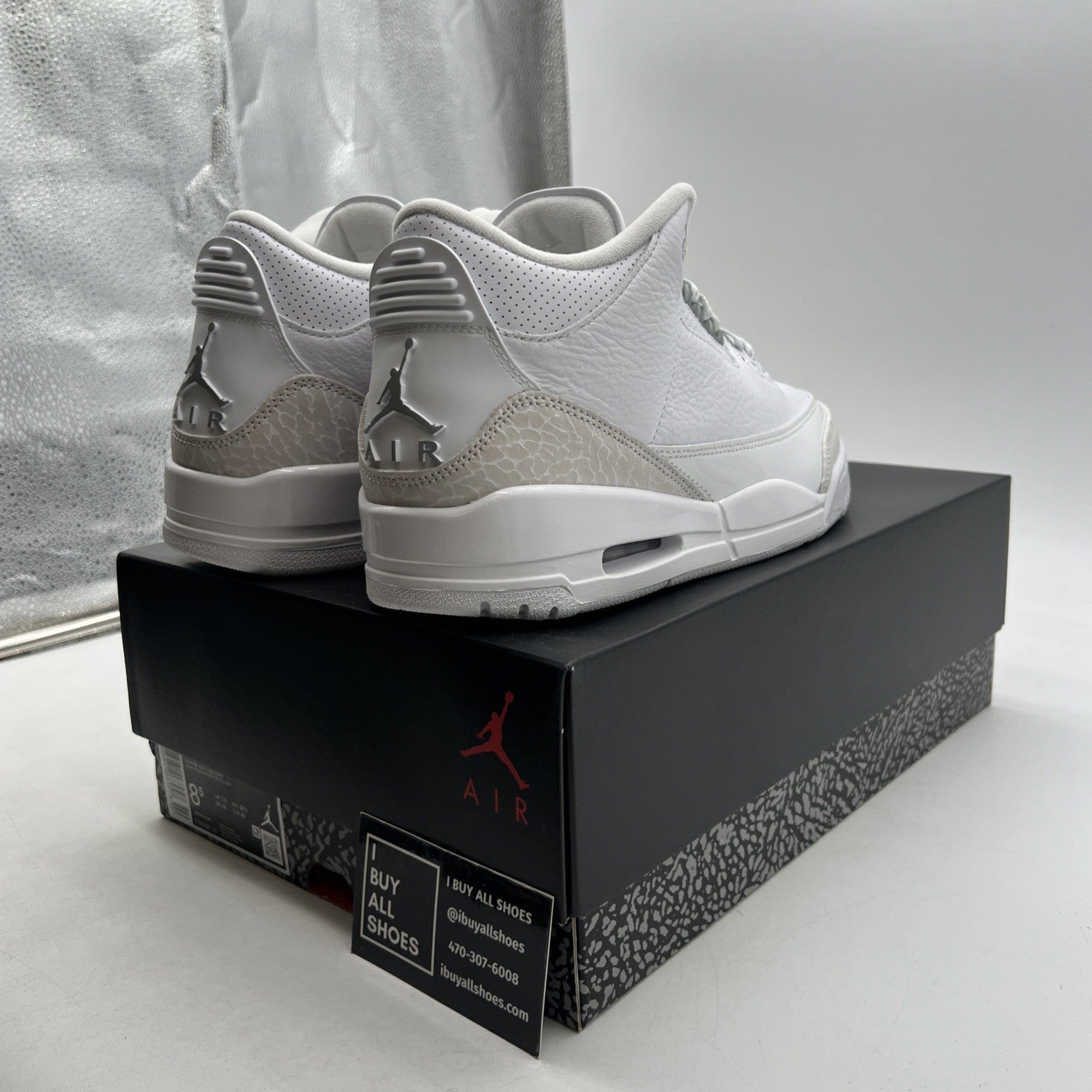 Size 8.5 - Air Jordan 3 Retro 2025 Pure Money (CT8532-111)