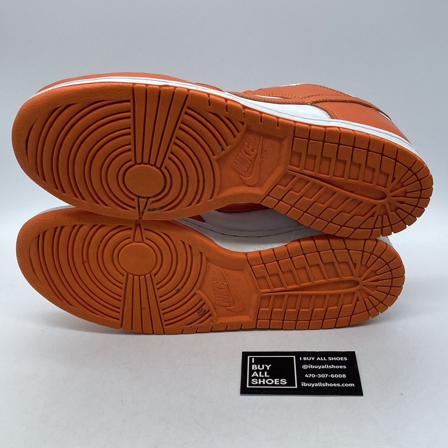 Size 12 - Nike Dunk Low Retro SP Syracuse Orange White Leather Suede (CU1726–101