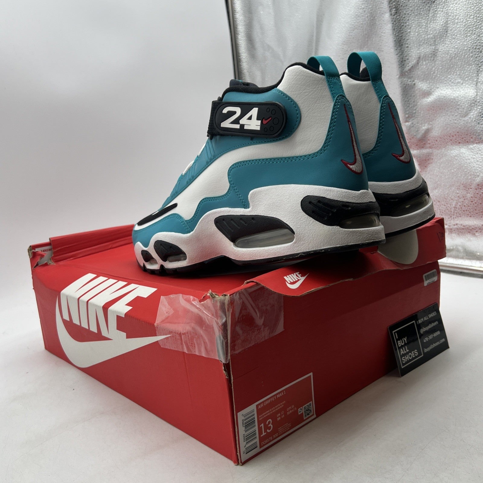 Size 13 - Nike Air Griffey Max 1 Aquamarine (DQ8578-300)