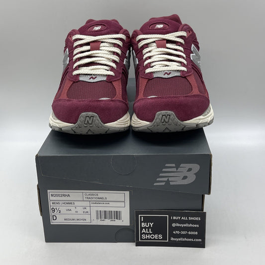 Size 9.5 - New Balance 2002R Suede Pack - Garnet Deep Earth Red (M2002RHA)