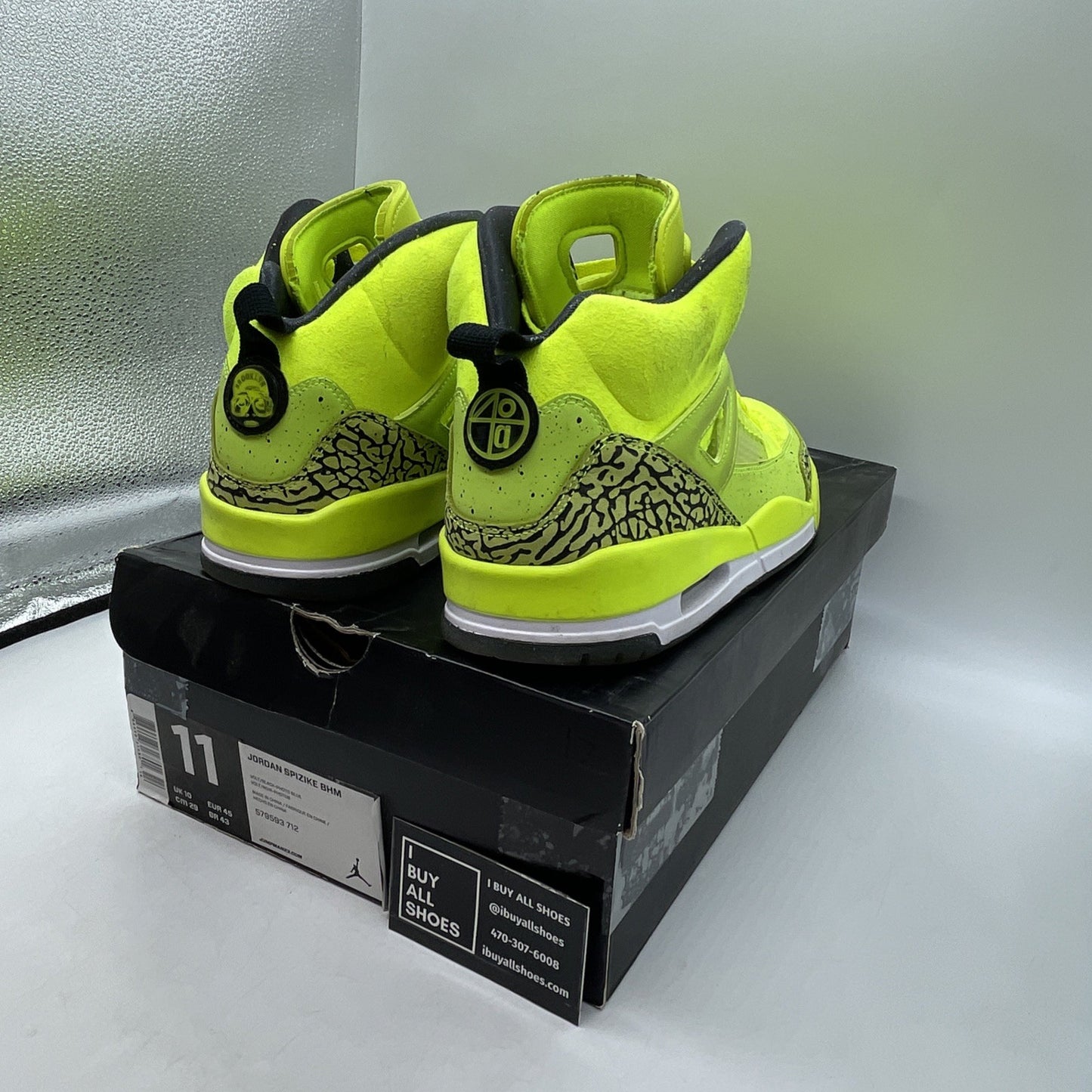 Size 11 - Air Jordan Spizike BHM (579593-712)