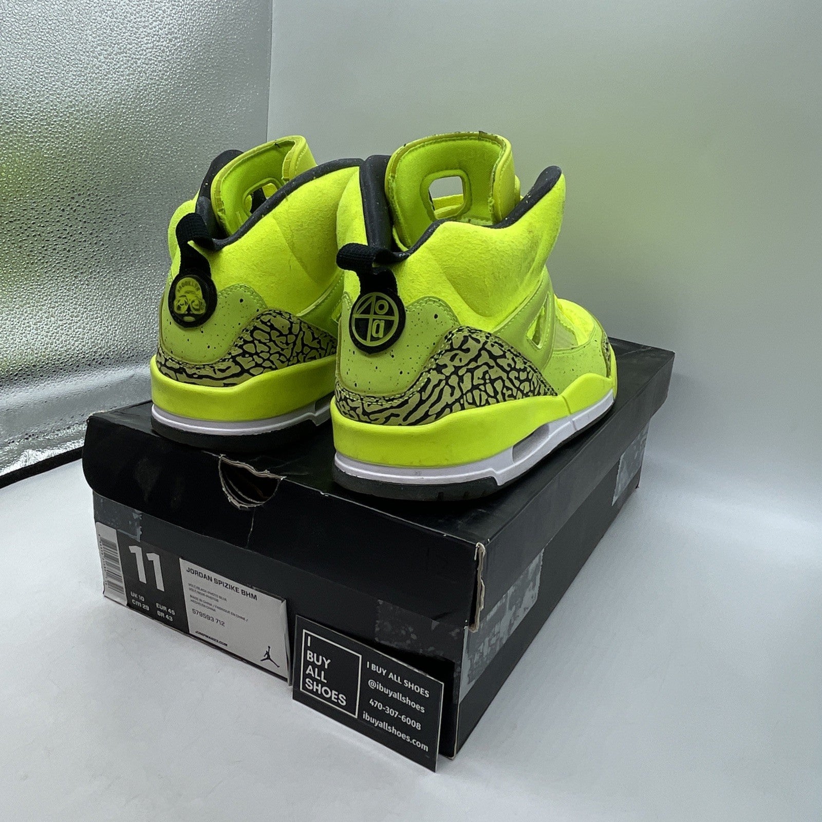Size 11 - Air Jordan Spizike BHM (579593-712)