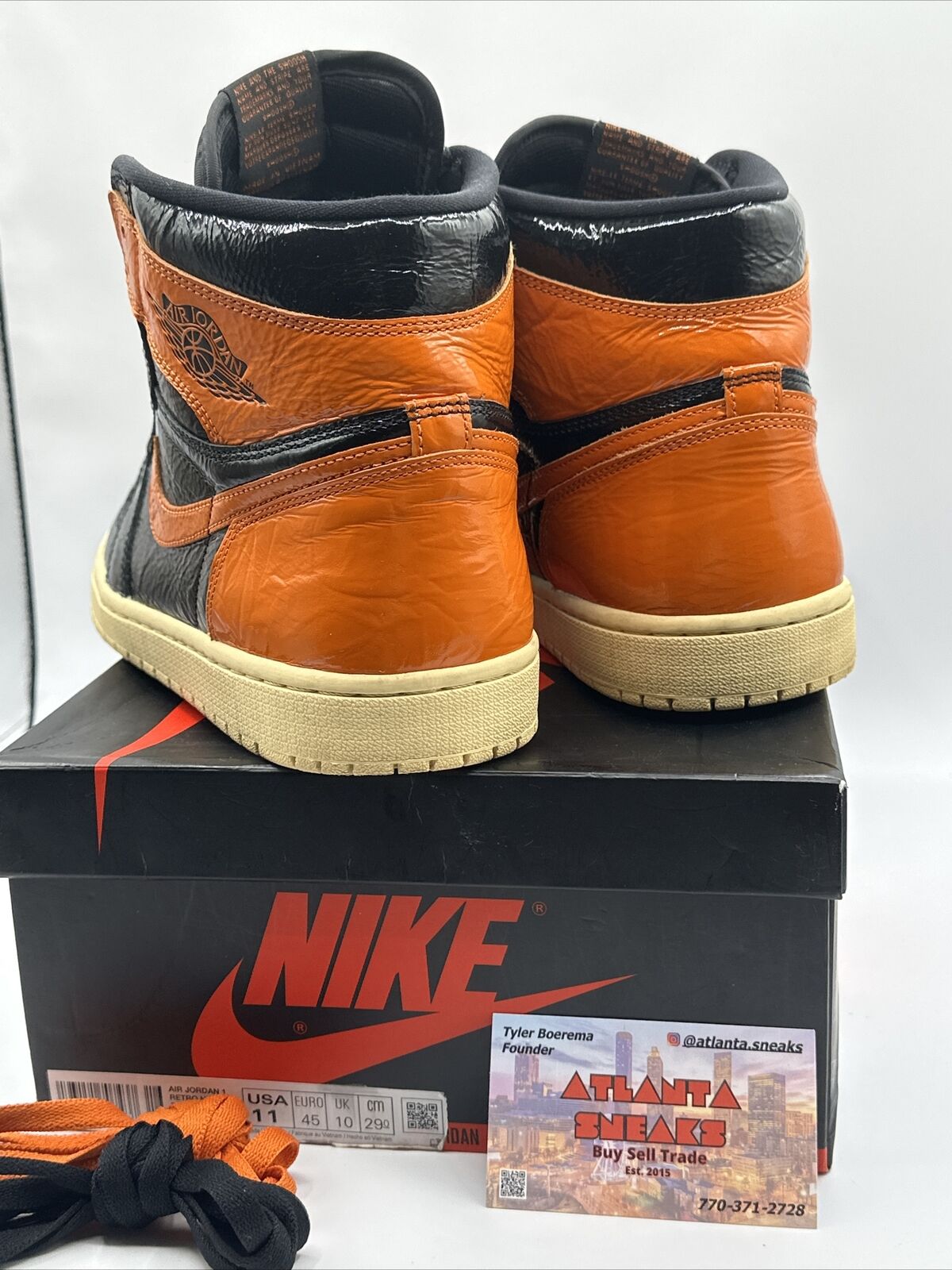 Size 11 - Jordan 1 Retro High OG Shattered Backboard 3.0 2019