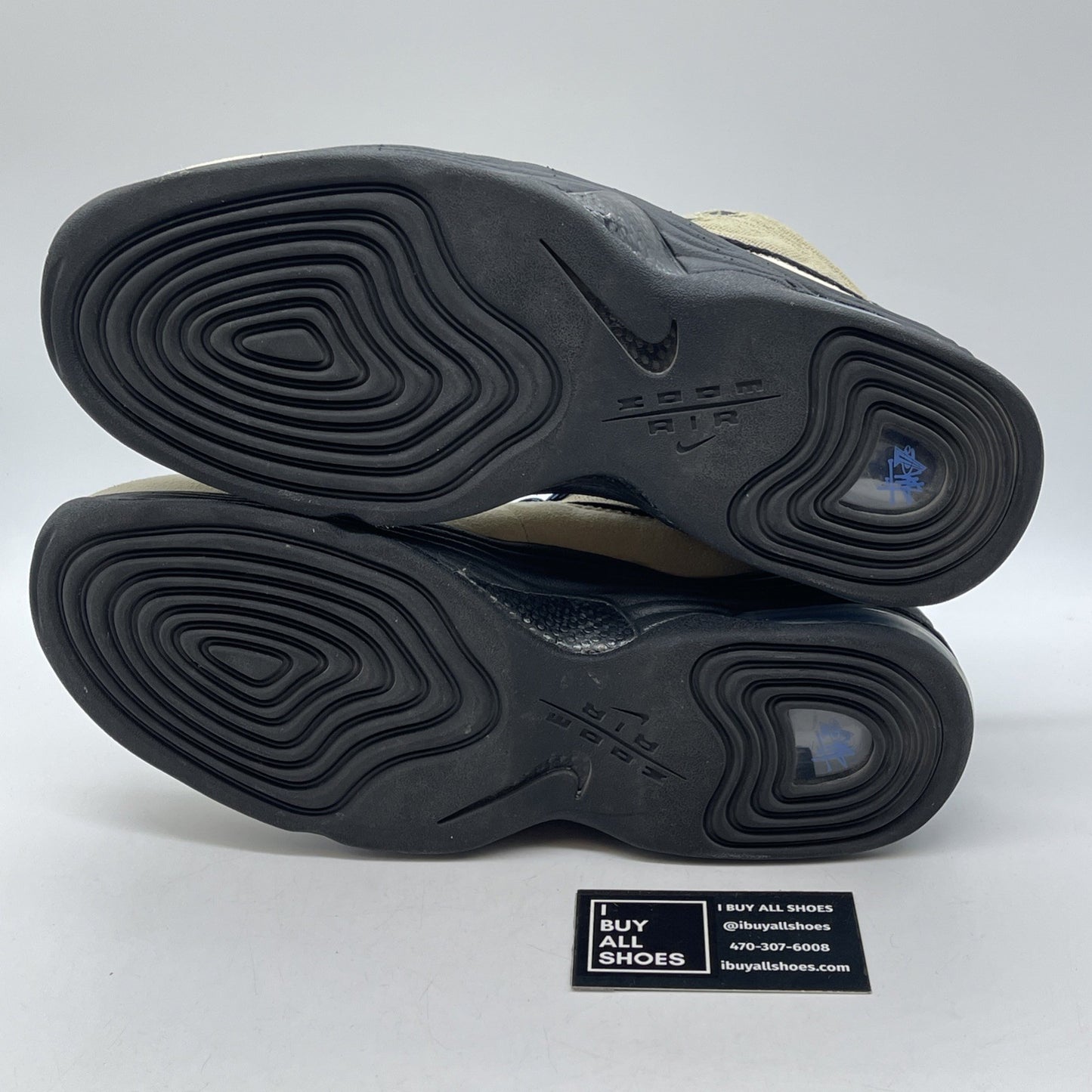 Size 11 - Nike Stussy x Air Penny 2 Rattan Limestone