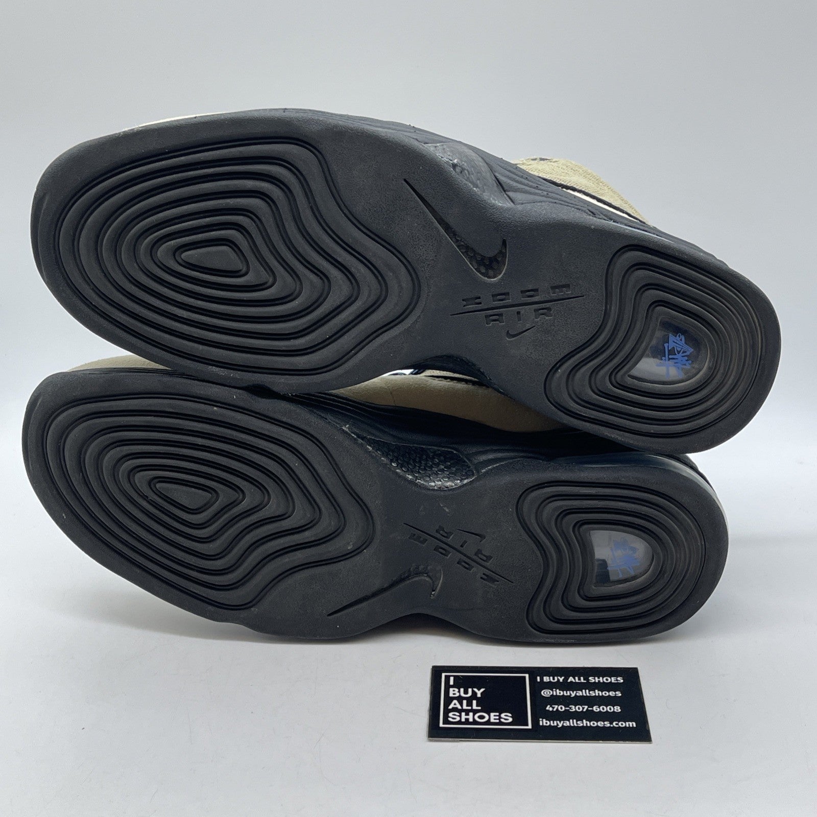 Size 11 - Nike Stussy x Air Penny 2 Rattan Limestone