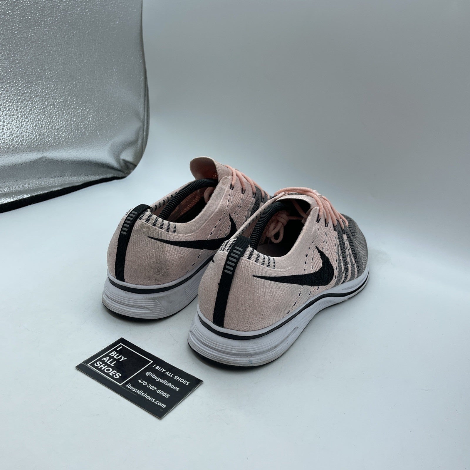 Size 11.5 - Nike Flyknit Trainer 2017 Sunset Tint (AH8396-600)