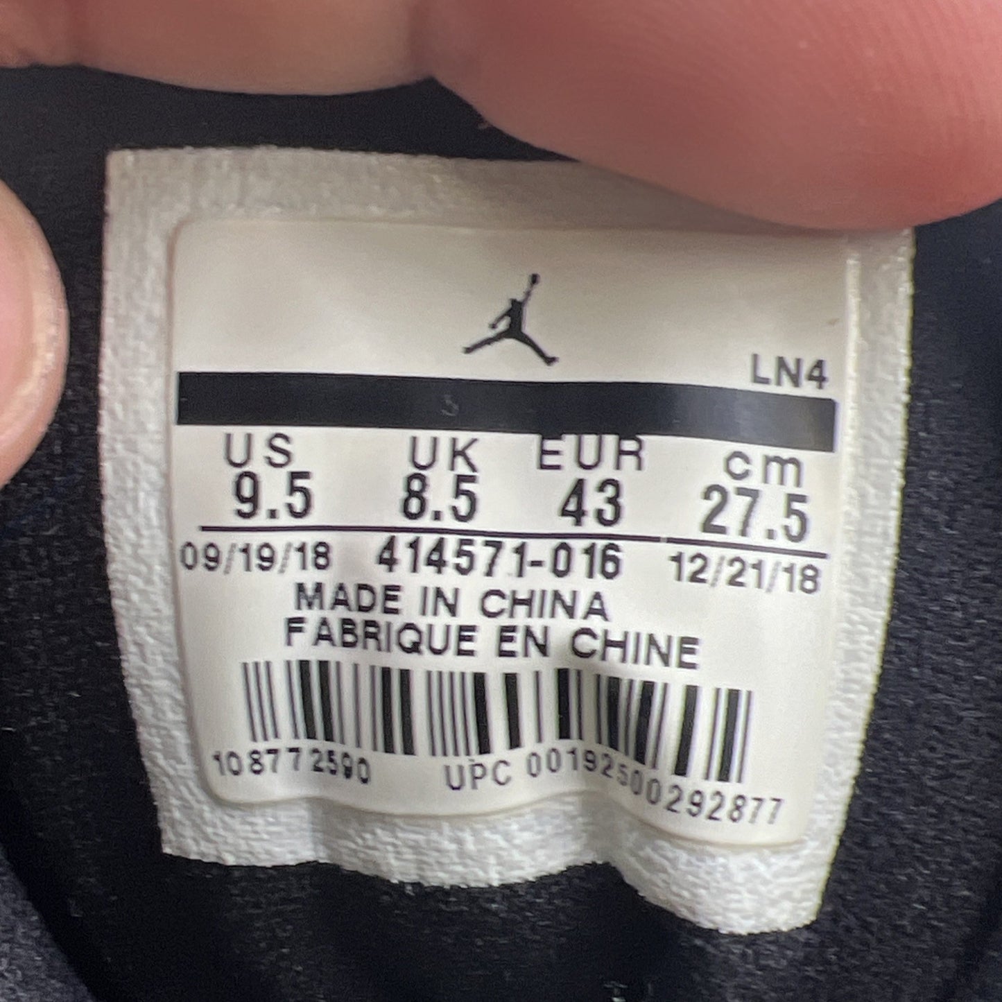 Size 9.5 - Air Jordan 13 Retro Atmosphere Grey (414571-016)
