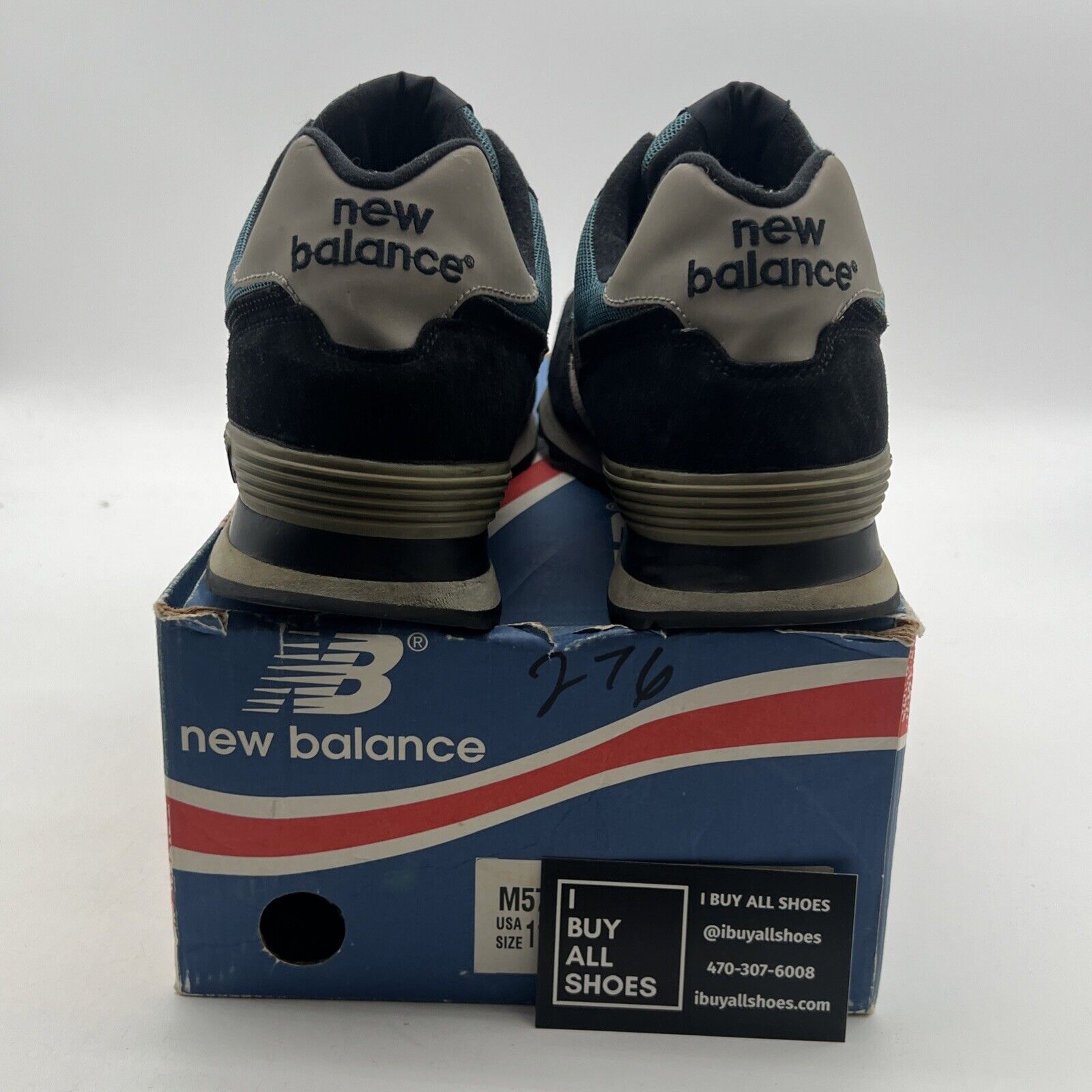 Size 11 - NEW BALANCE (ML574KM2) MITA SNEAKERS bespoke Japan