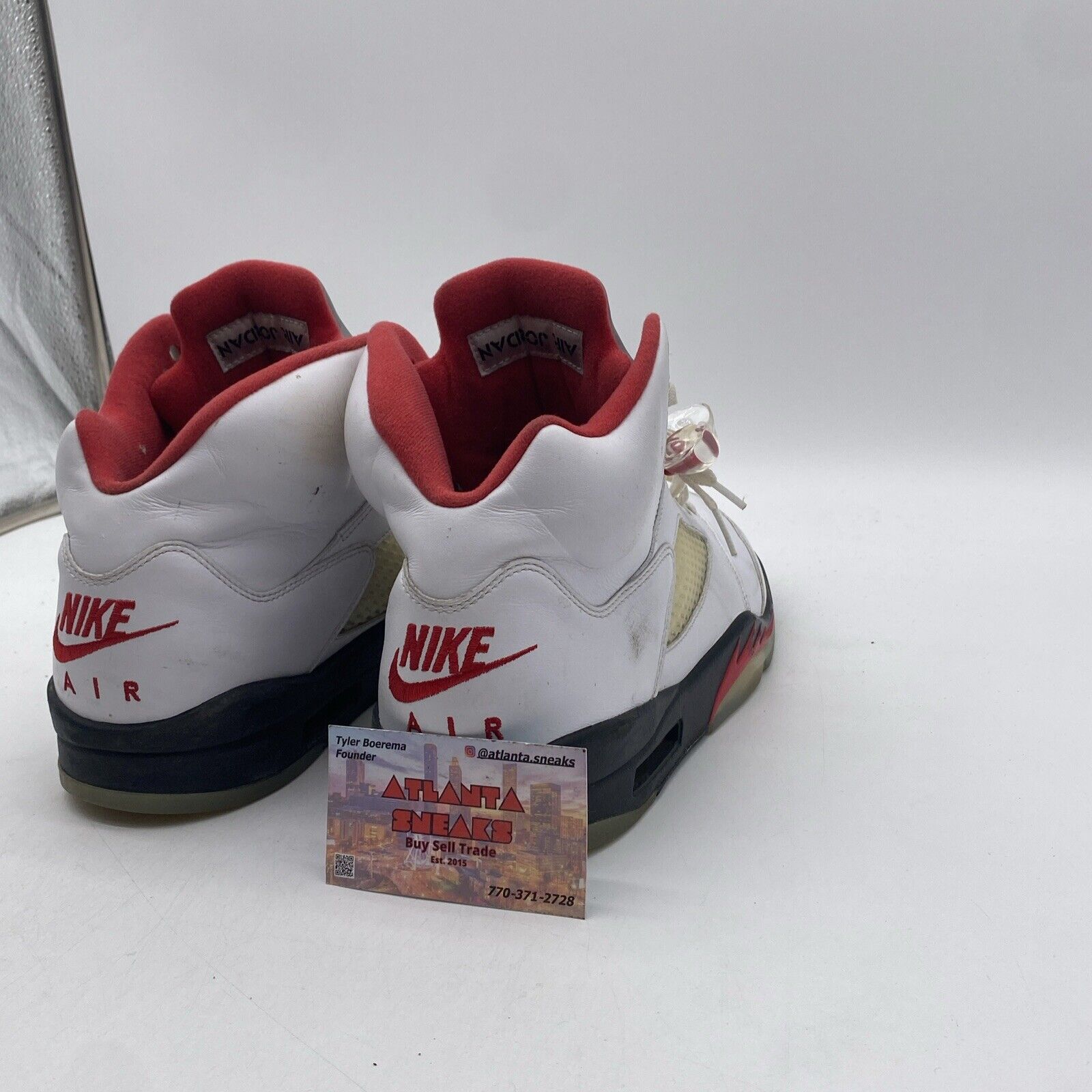 Size 11.5 - Jordan 5 Retro Mid Fire Red