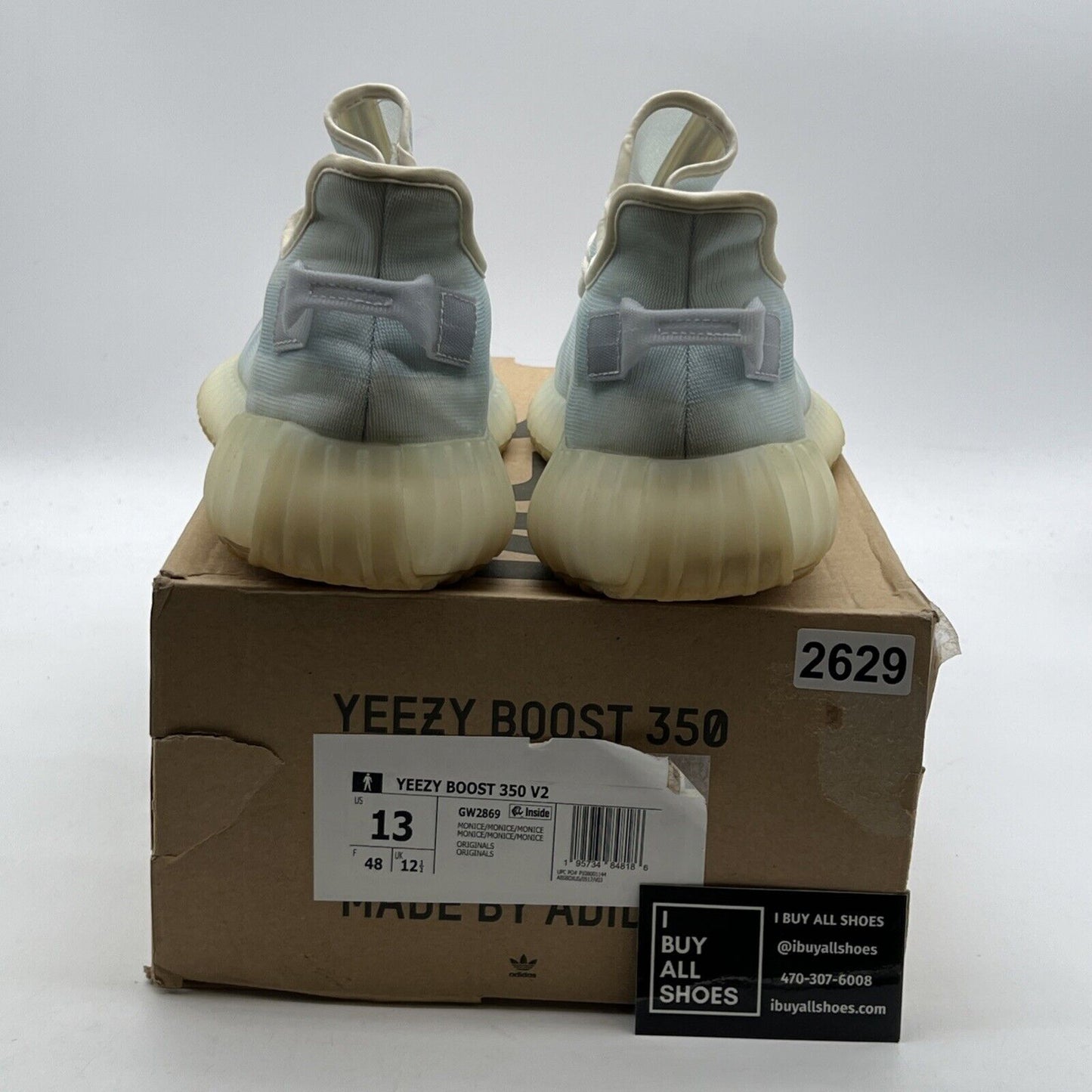 Size 13 - adidas Yeezy Boost 350 V2 Mono Ice (GW2869)