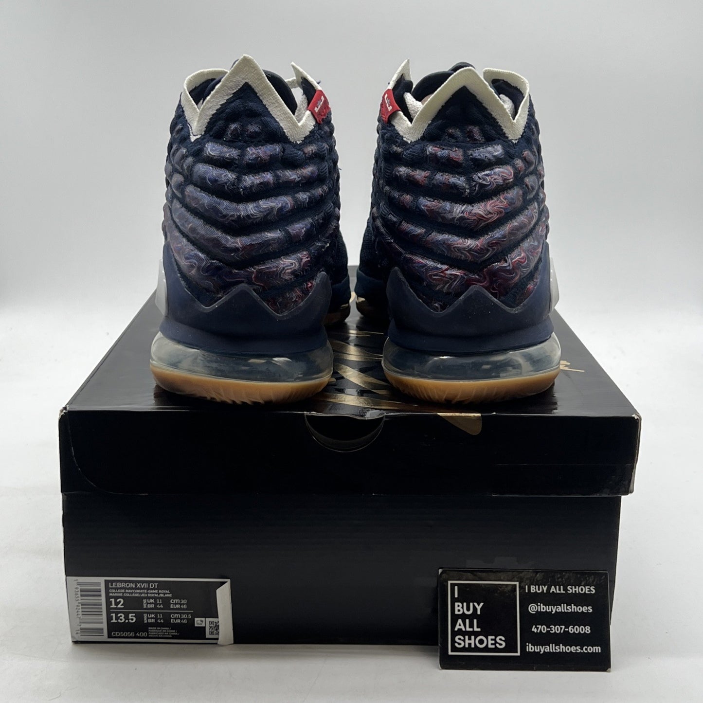 Size 12 - Nike LeBron 17 UConn - (CD5056-400)