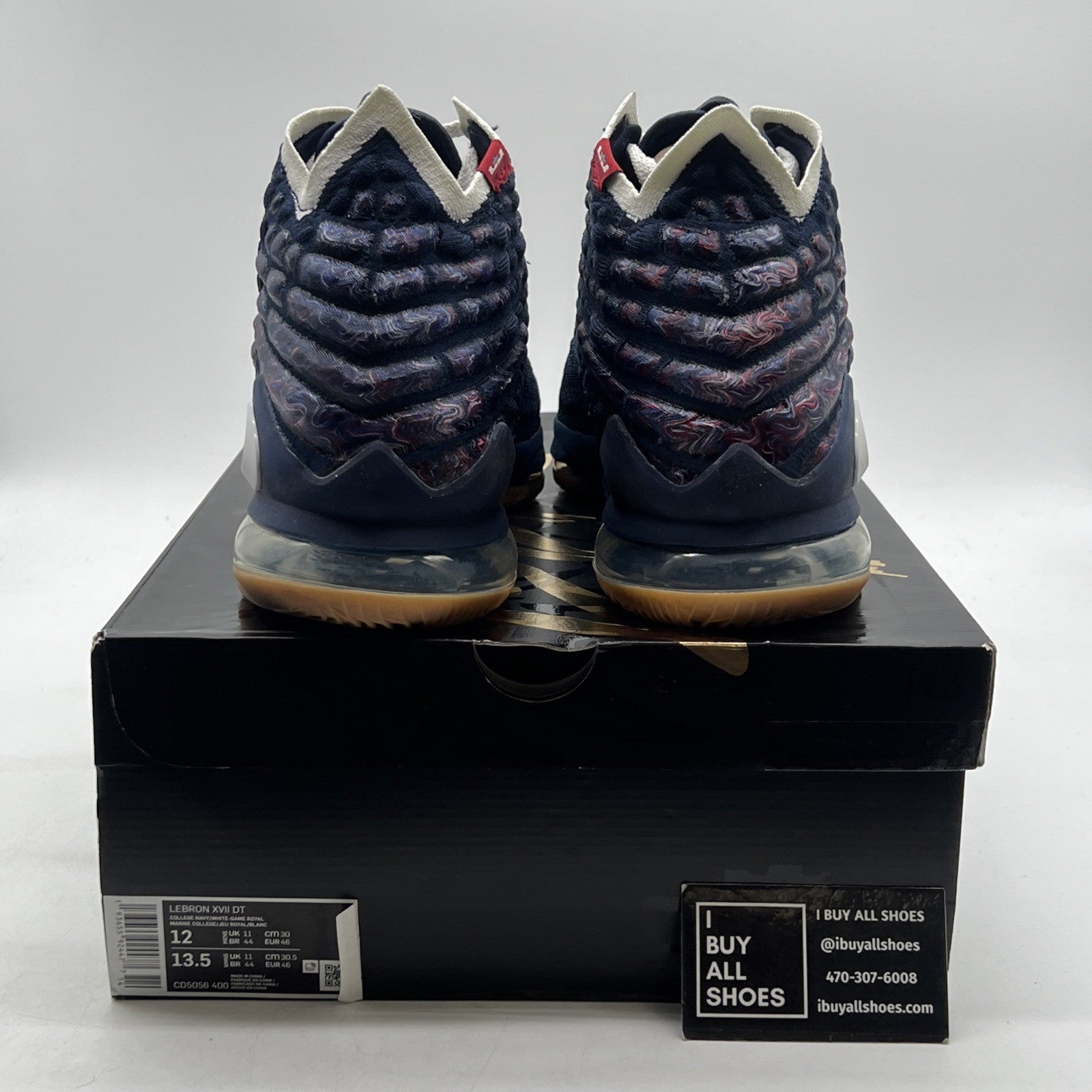 Size 12 - Nike LeBron 17 UConn - (CD5056-400)