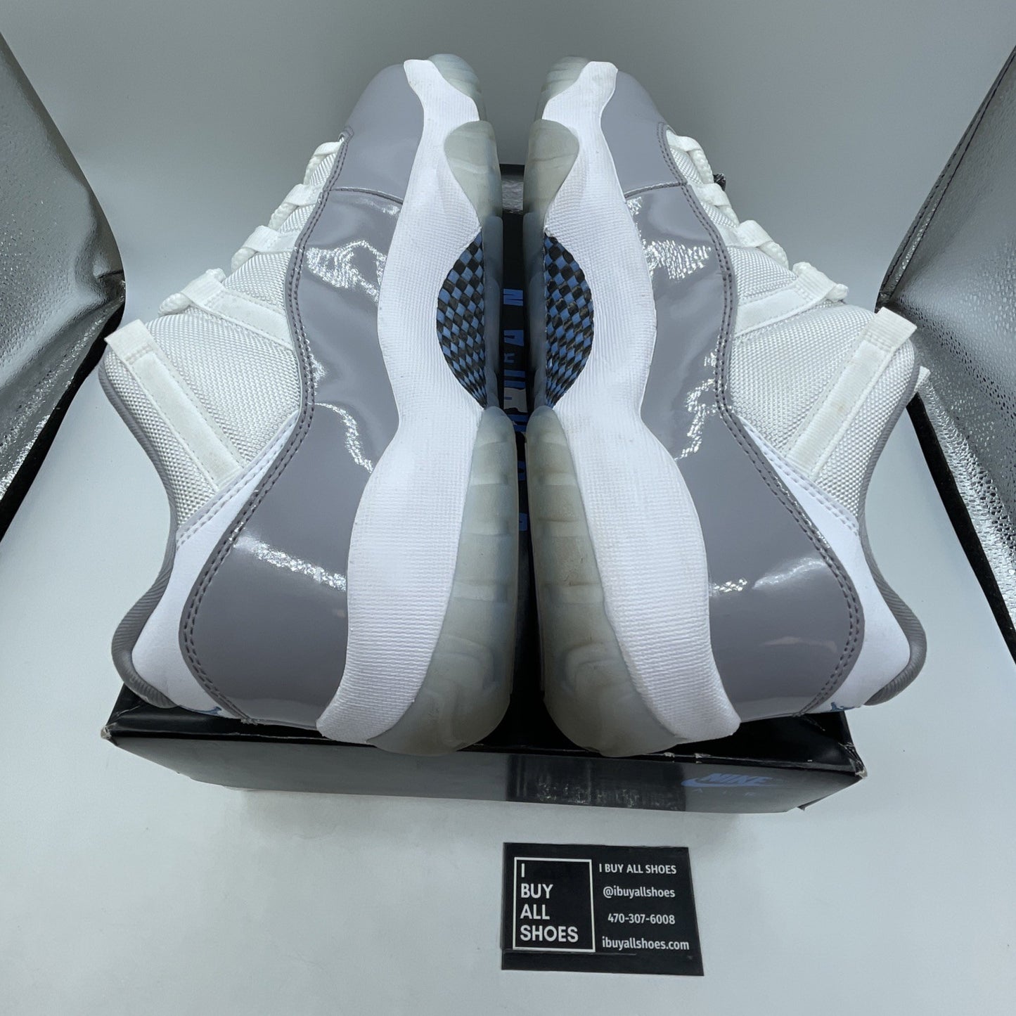 Size 11.5 - Air Jordan 11 Retro Low Cement Grey (AV2187-140)