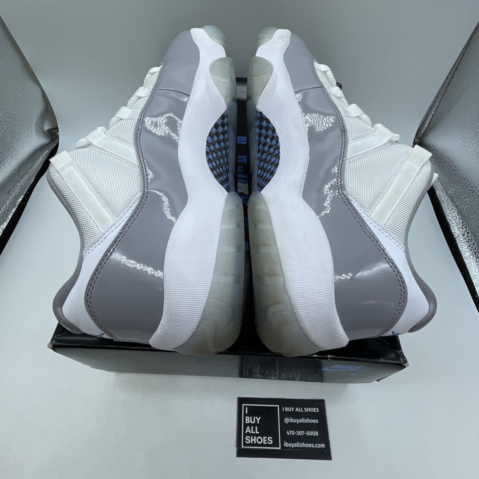 Size 11.5 - Air Jordan 11 Retro Low Cement Grey (AV2187-140)