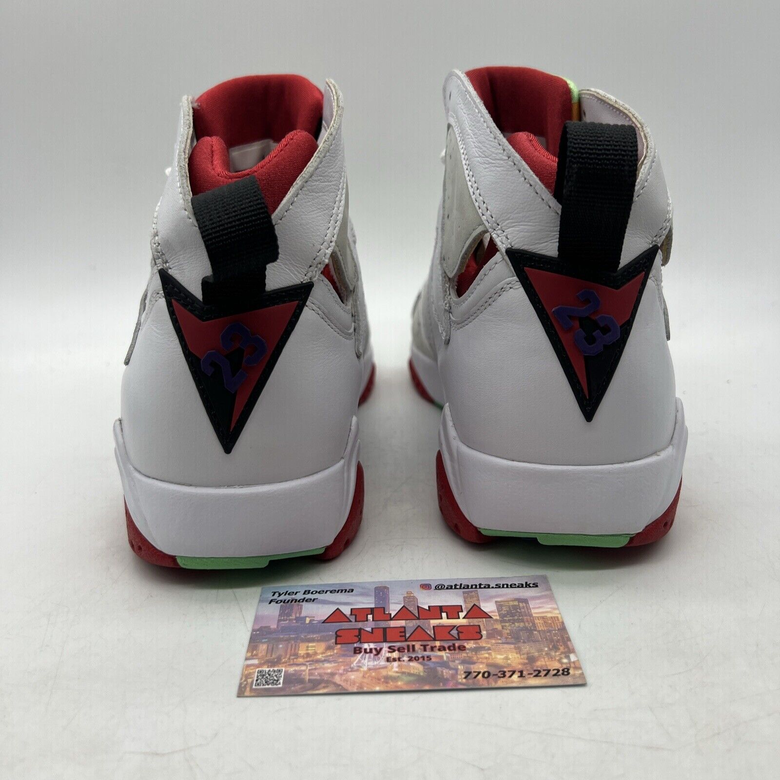 Size 8 - Air Jordan 7 Retro 2015 Hare Red (304775-125)