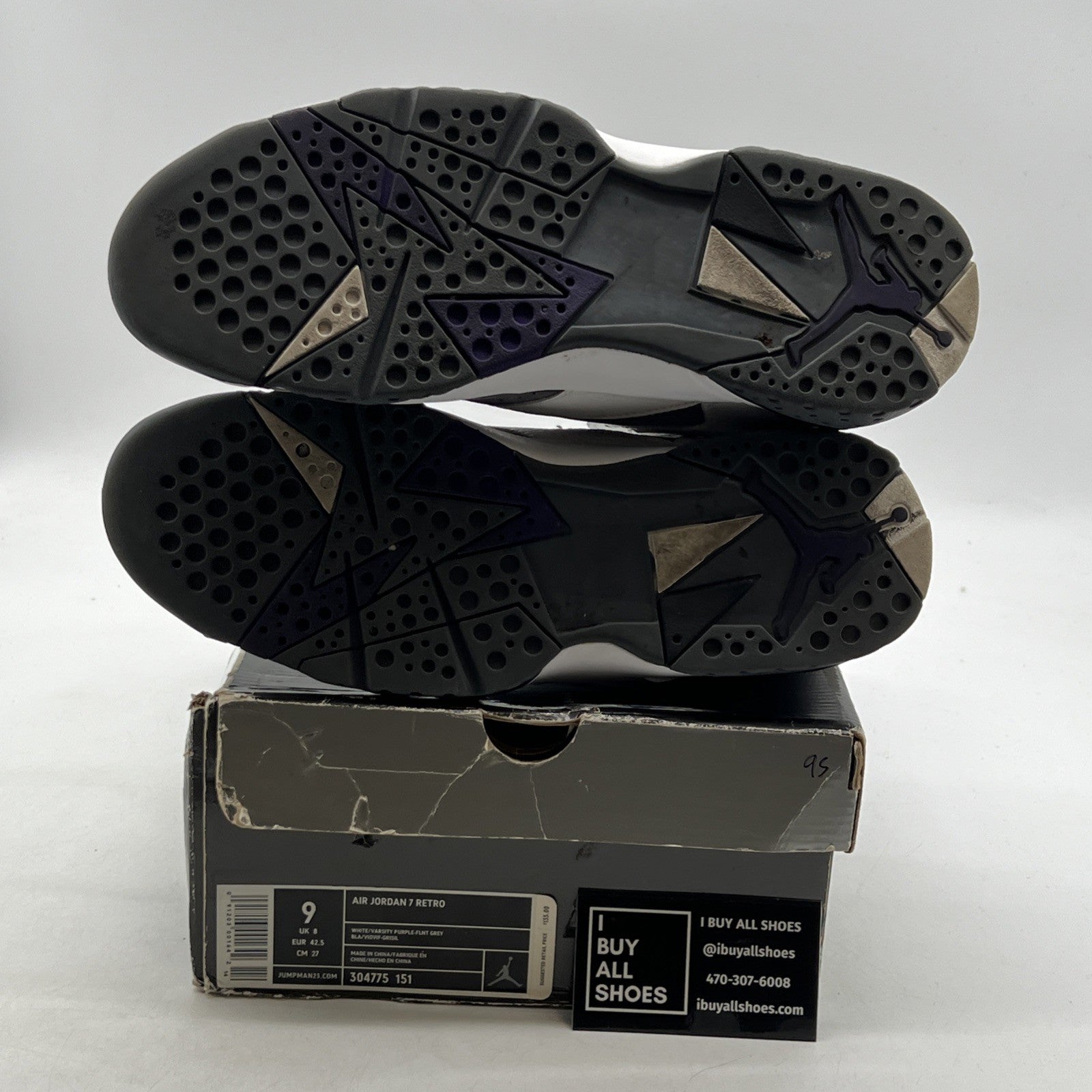 Size 9 - Air Jordan 7 Retro Flint (304775-151)