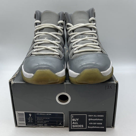 Size 9 - Air Jordan 11 Retro 2010 Cool Grey Suede Leather (378037-001)