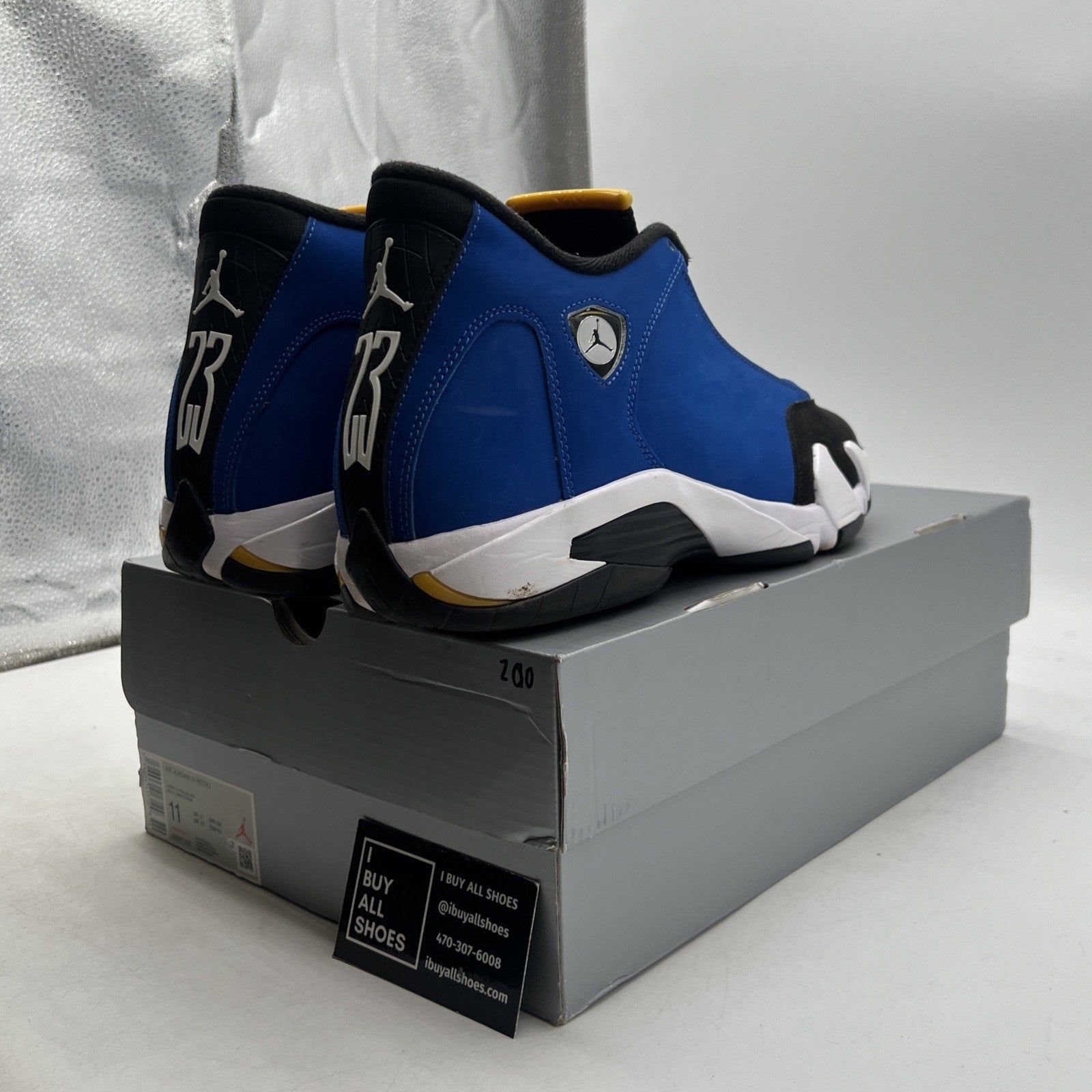 Size 11 - Air Jordan 14 Retro Laney (487471-407)