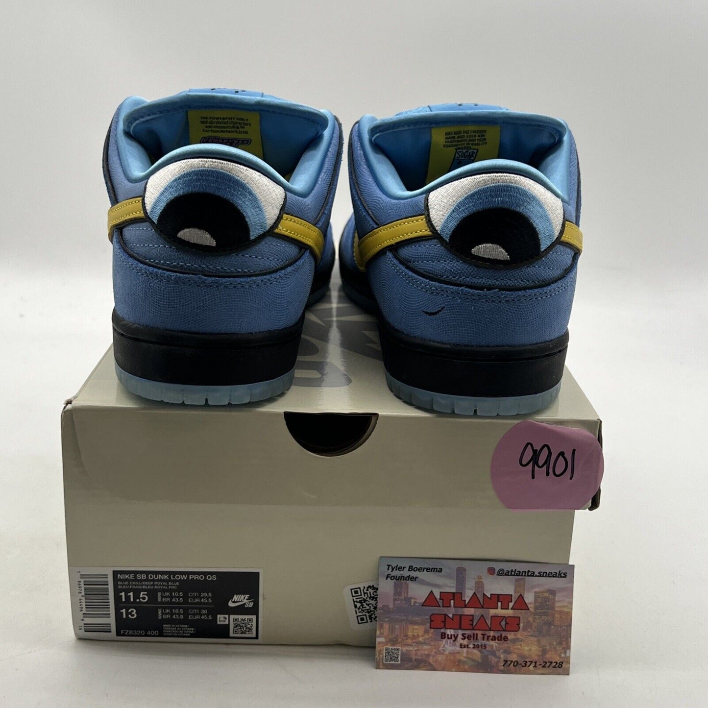 Size 11.5 - Nike The Powerpuff Girls x Dunk Pro SB QS Low Bubbles (FZ8320-400)
