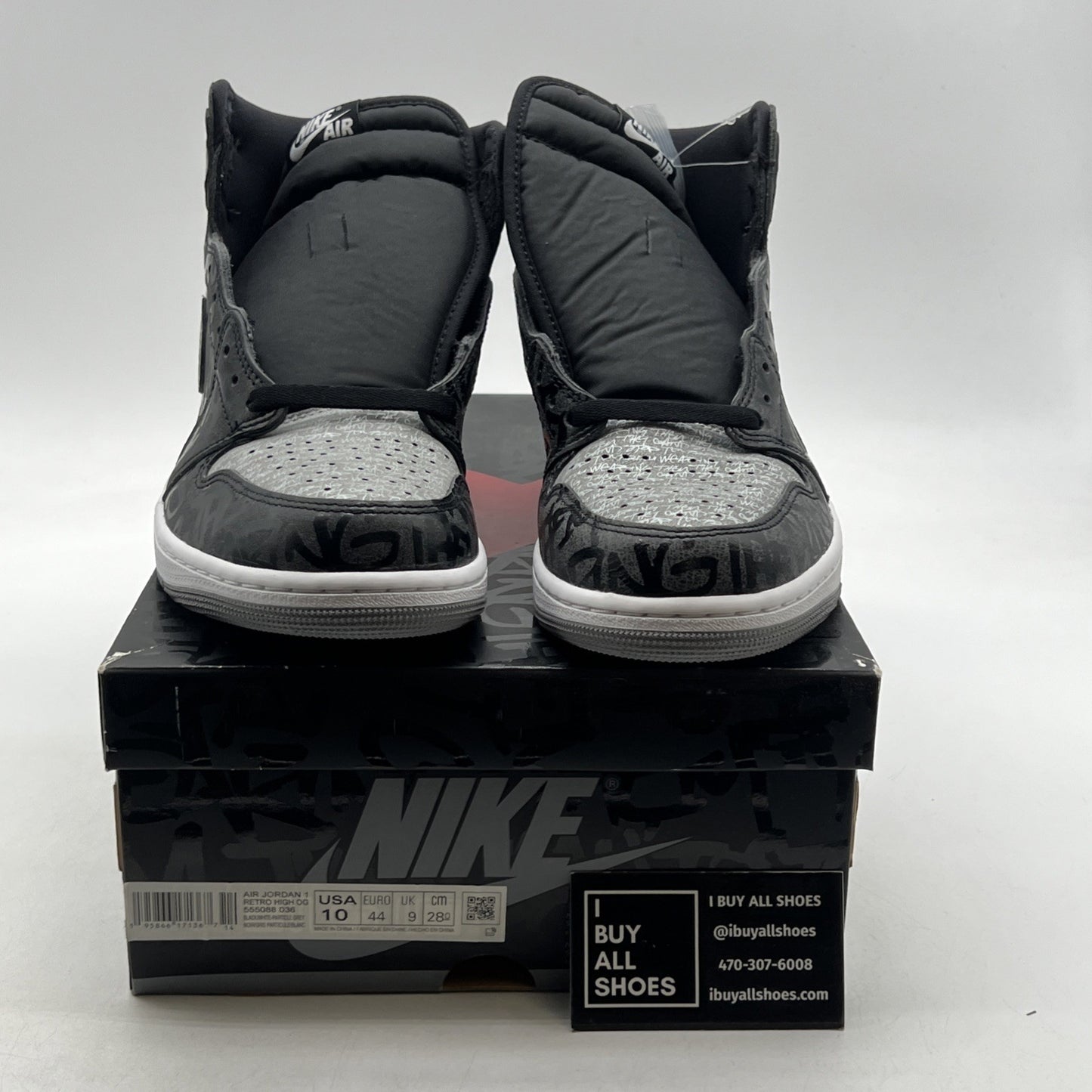Size 10 - Air Jordan 1 OG High Rebellionaire (555088-036)