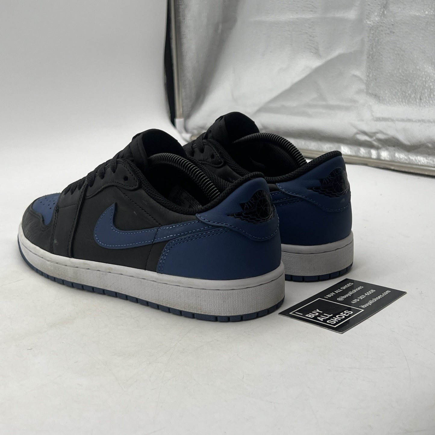 Size 9.5 - Air Jordan 1 Low OG Mystic Navy (CZ0790-041)