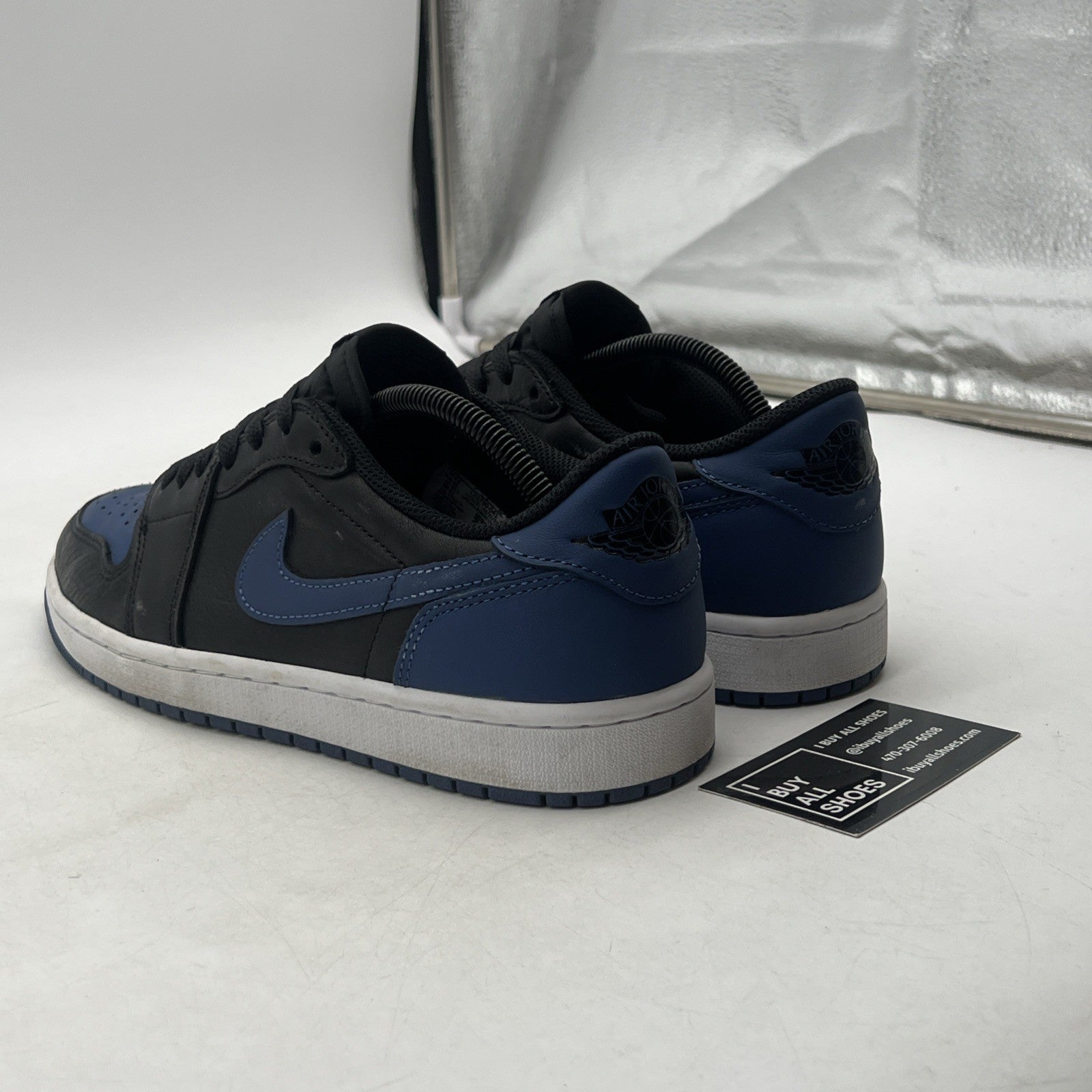 Size 9.5 - Air Jordan 1 Low OG Mystic Navy (CZ0790-041)