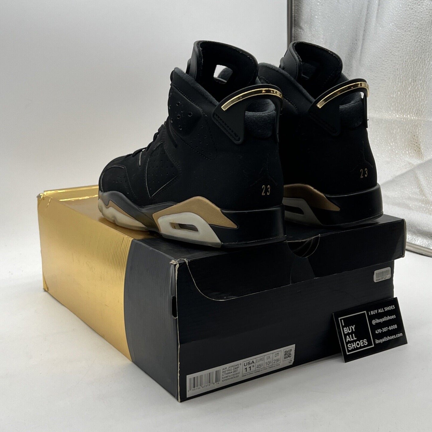 Size 11.5 - Air Jordan 6 Retro Defining Moments 2020 (CT4954-007)