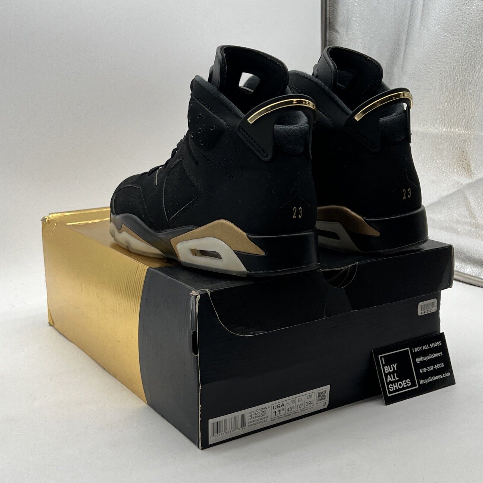 Size 11.5 - Air Jordan 6 Retro Defining Moments 2020 (CT4954-007)