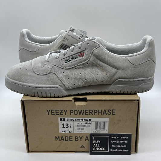 Size 13.5 - adidas Yeezy PowerPhase Quiet Grey Suede (FV6125)