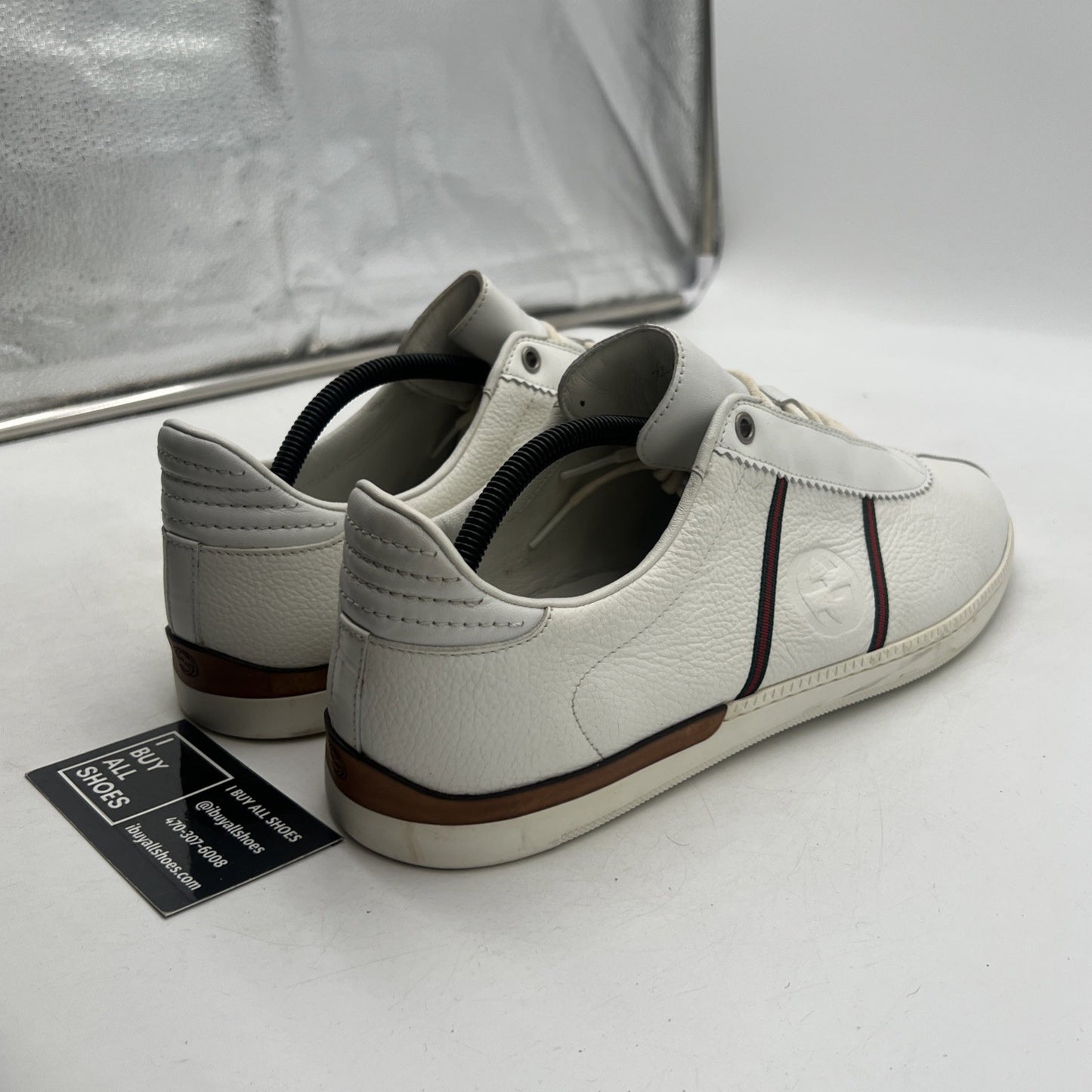 Size 10.5G - Gucci GG Logo White Men’s sneakers