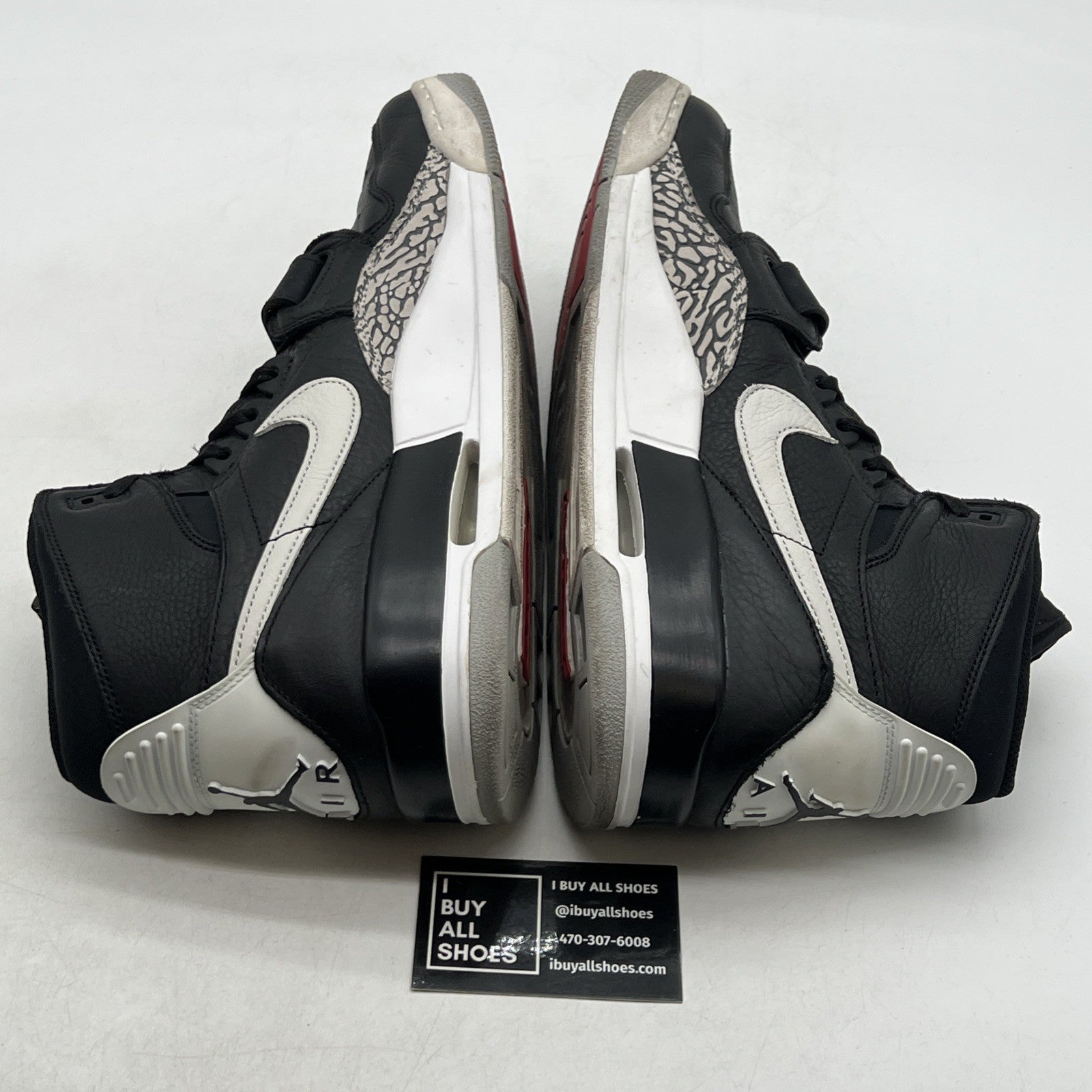 Size 14 - Air Jordan Legacy 312 Black Cement (AV3922-001)
