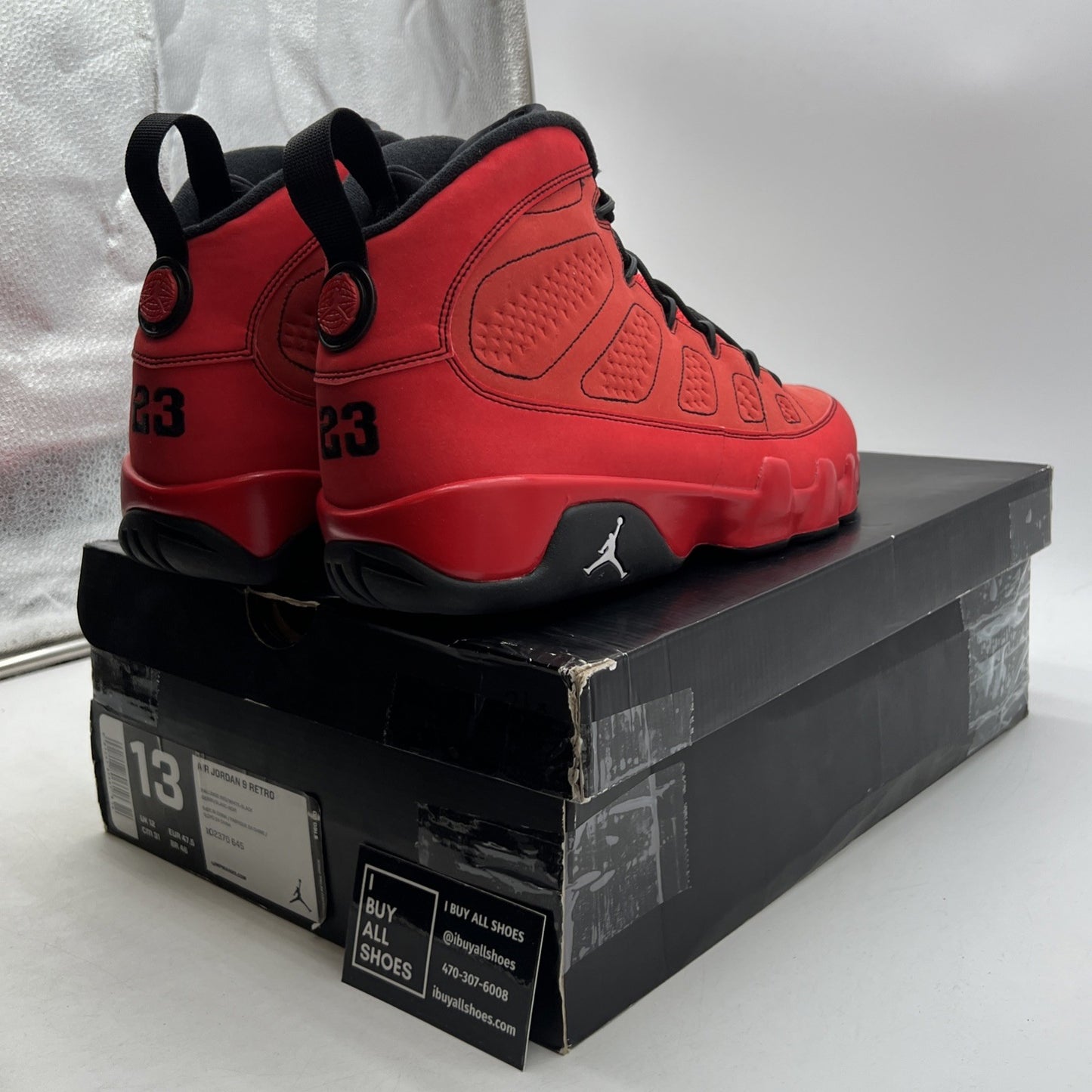 Size 13 - Air Jordan 9 Retro Motorboat Jones (302370-645)