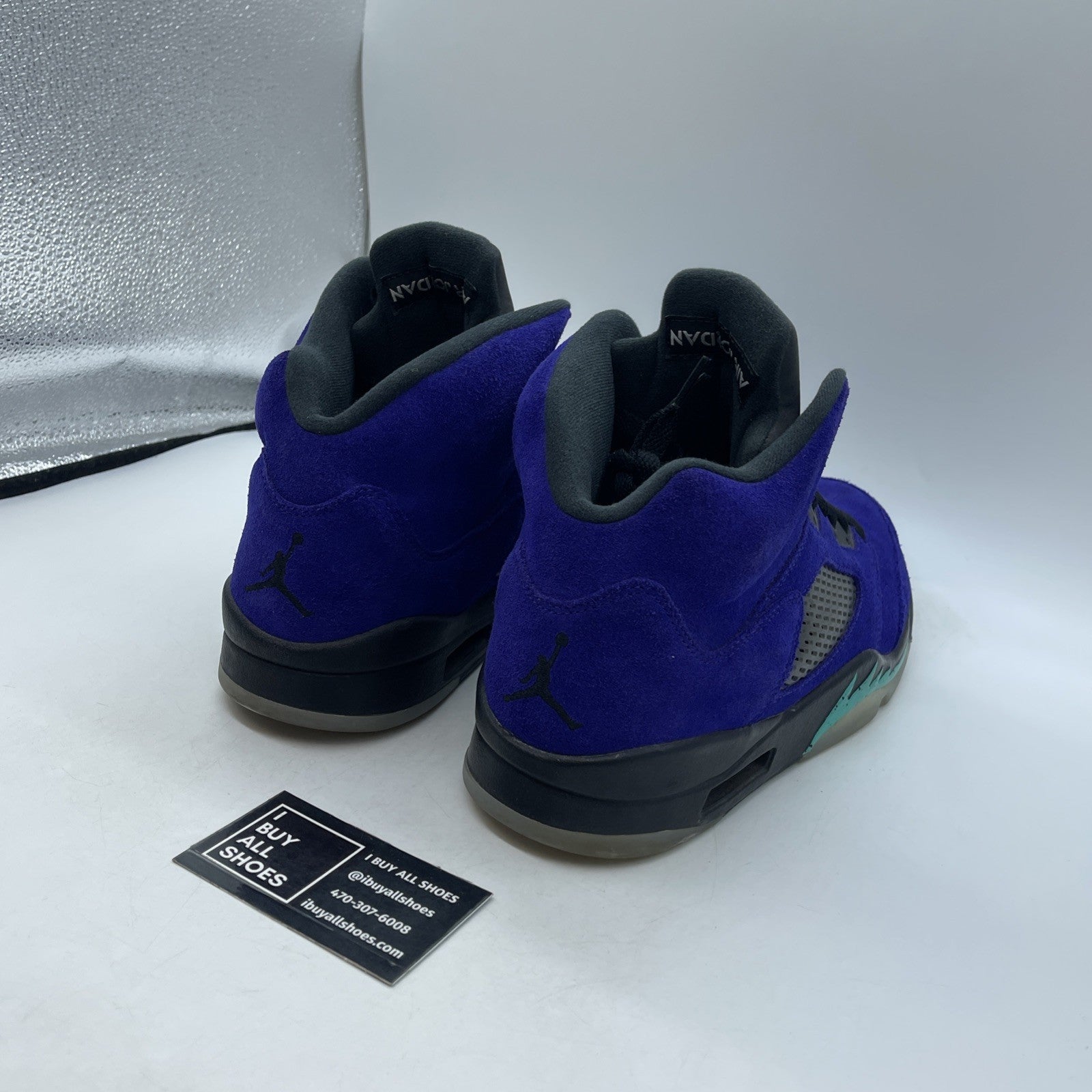 Size 11.5 - Air Jordan 5 Retro Alternate Grape 2020 (136027-500)