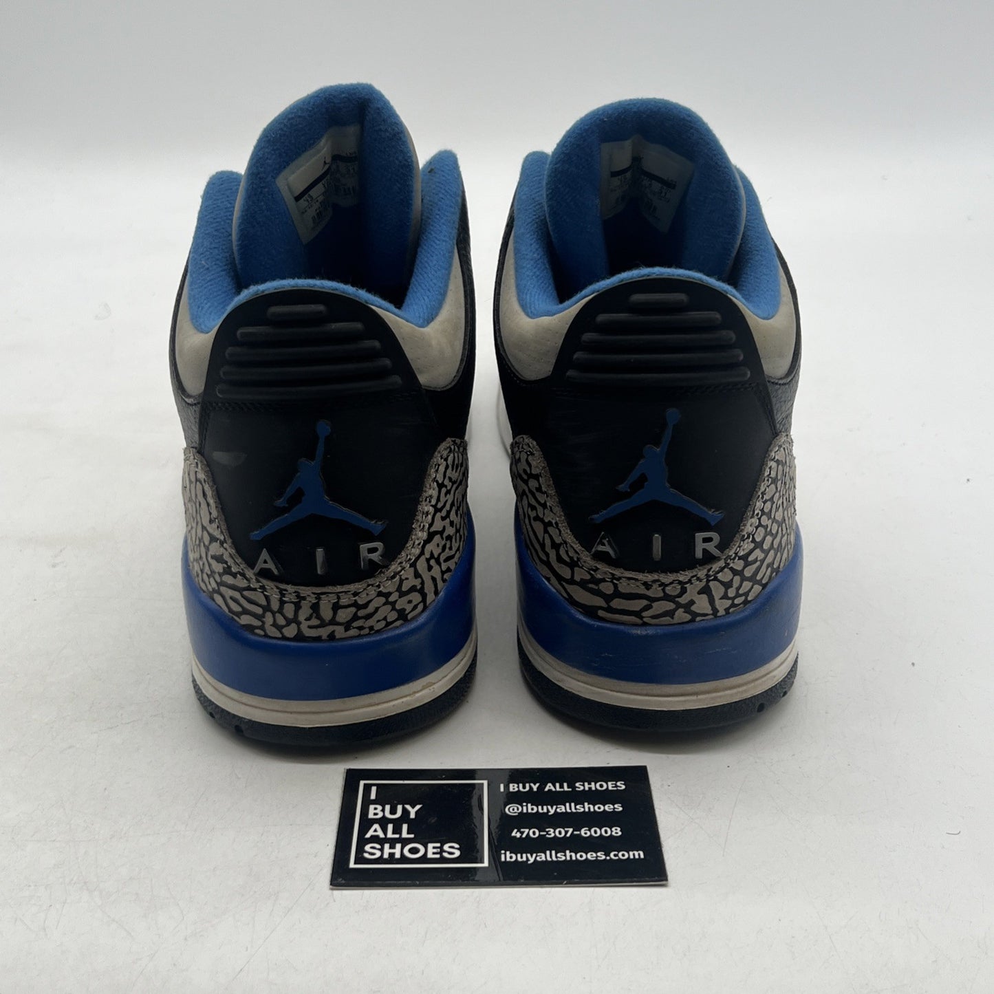 Size 13 - Air Jordan 3 Retro Sport Blue (136064-007)