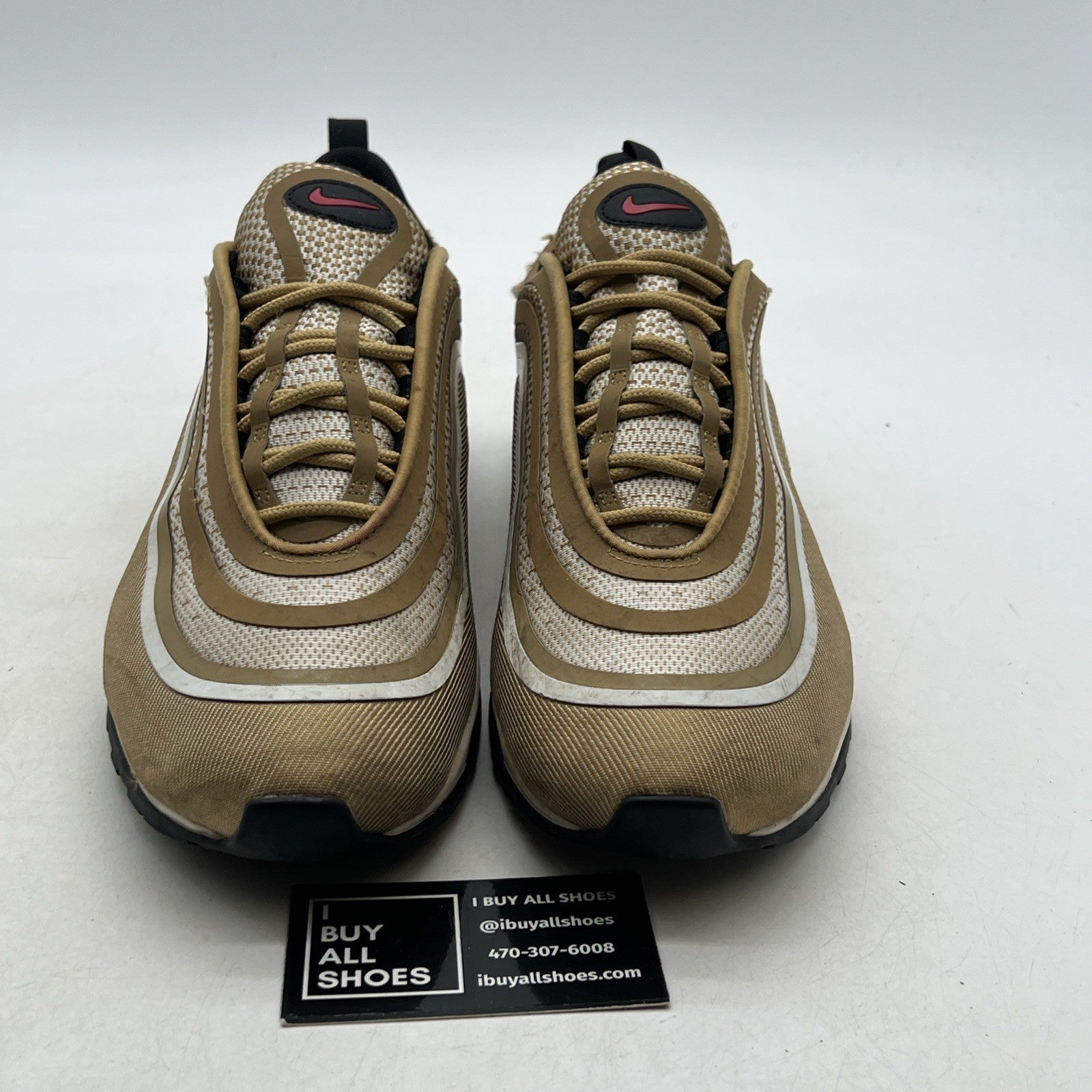 Size 11.5 - Nike Air Max 97 Ultra 17 Metallic Gold (918356-700)