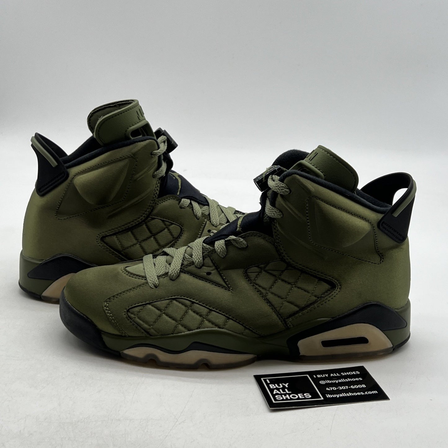 Size 9 - Air Jordan 6 Retro Pinnacle Flight Jacket (AR4614-303)