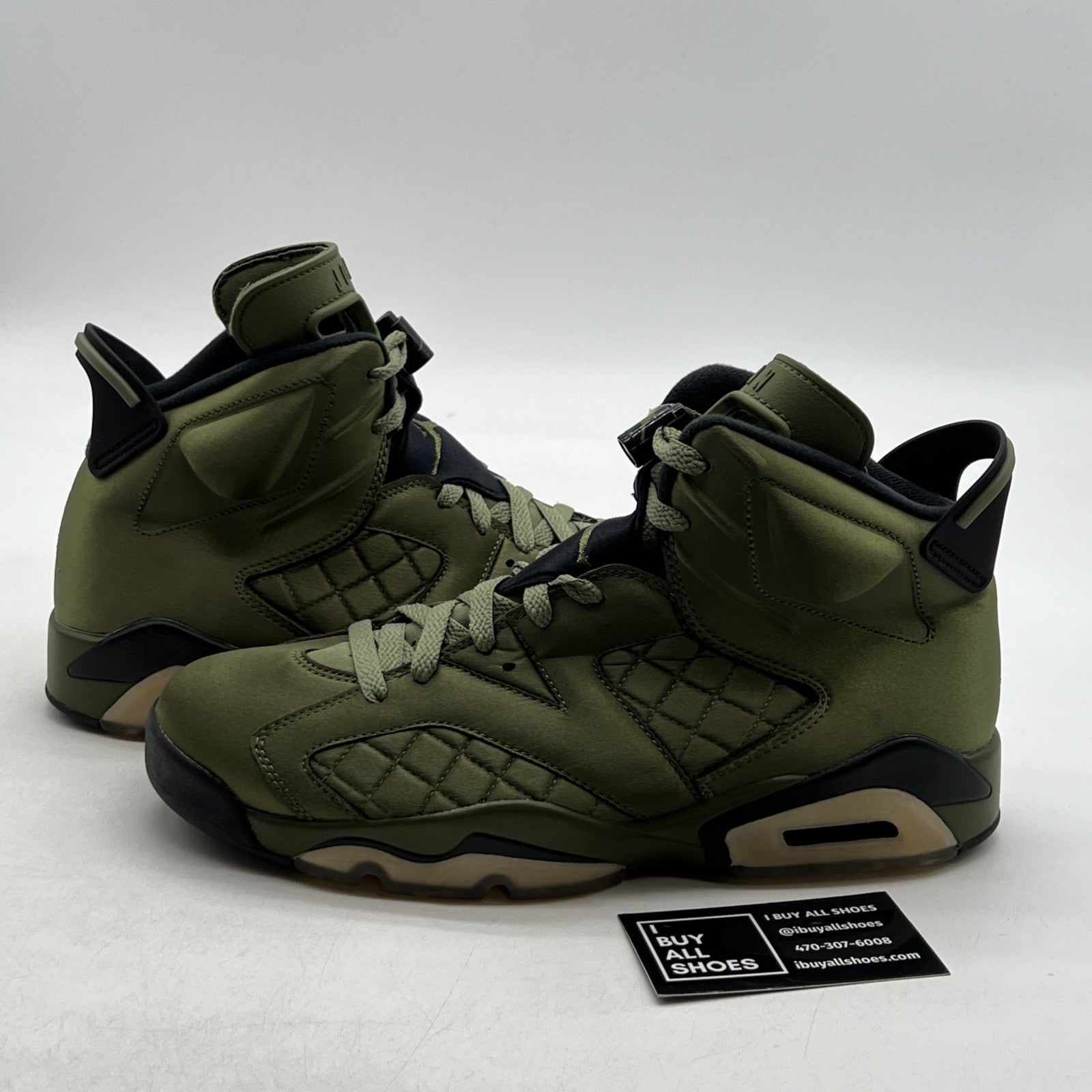 Size 9 - Air Jordan 6 Retro Pinnacle Flight Jacket (AR4614-303)