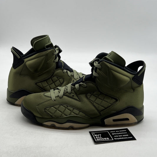 Size 9 - Air Jordan 6 Retro Pinnacle Flight Jacket (AR4614-303)