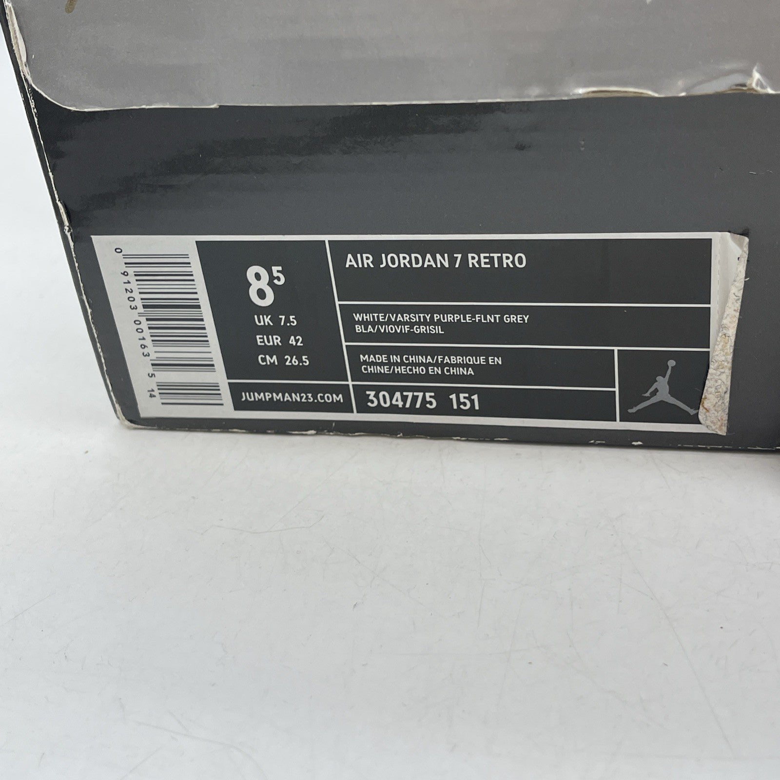 Size 8.5 - Air Jordan 7 Retro Flint (304775-151)