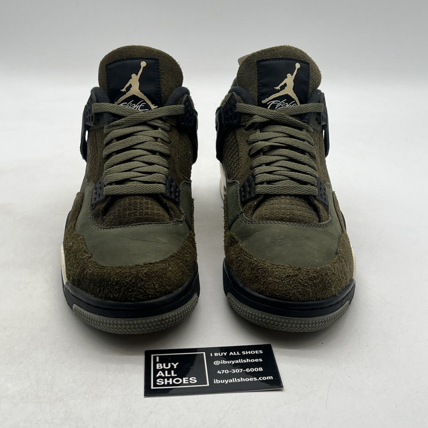Size 11 - Air Jordan 4 SE Retro Low Craft - Olive (FB9927-200)