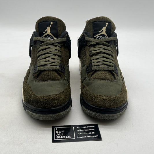 Size 11 - Air Jordan 4 SE Retro Low Craft - Olive (FB9927-200)