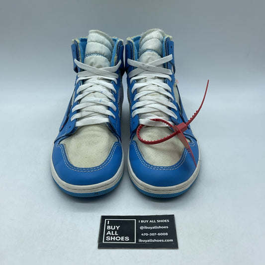 Size 9.5 - Air Jordan 1 Retro OG x Off-White High UNC (AQ0818-148)